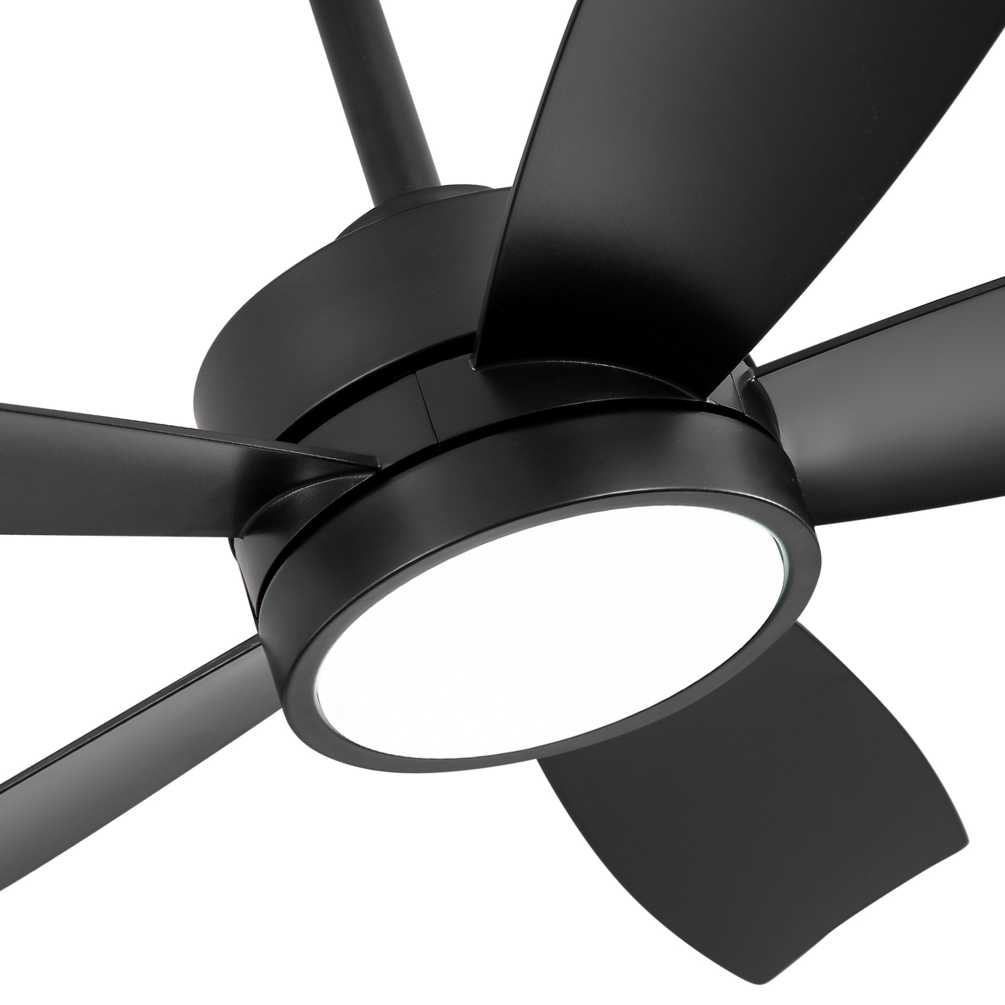Ventilateur de plafond LED Breezary 65/52/42 à 5 pales avec kit d'éclairage et télécommande