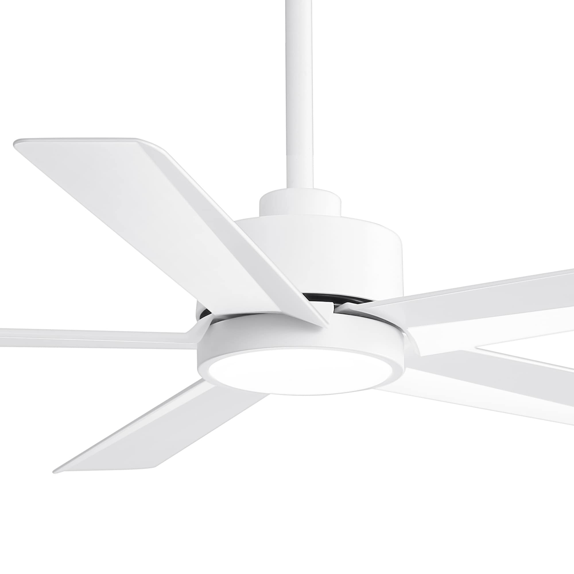 Ventilateur de plafond LED Breezary 65/52/42 à 5 pales avec kit d'éclairage et télécommande