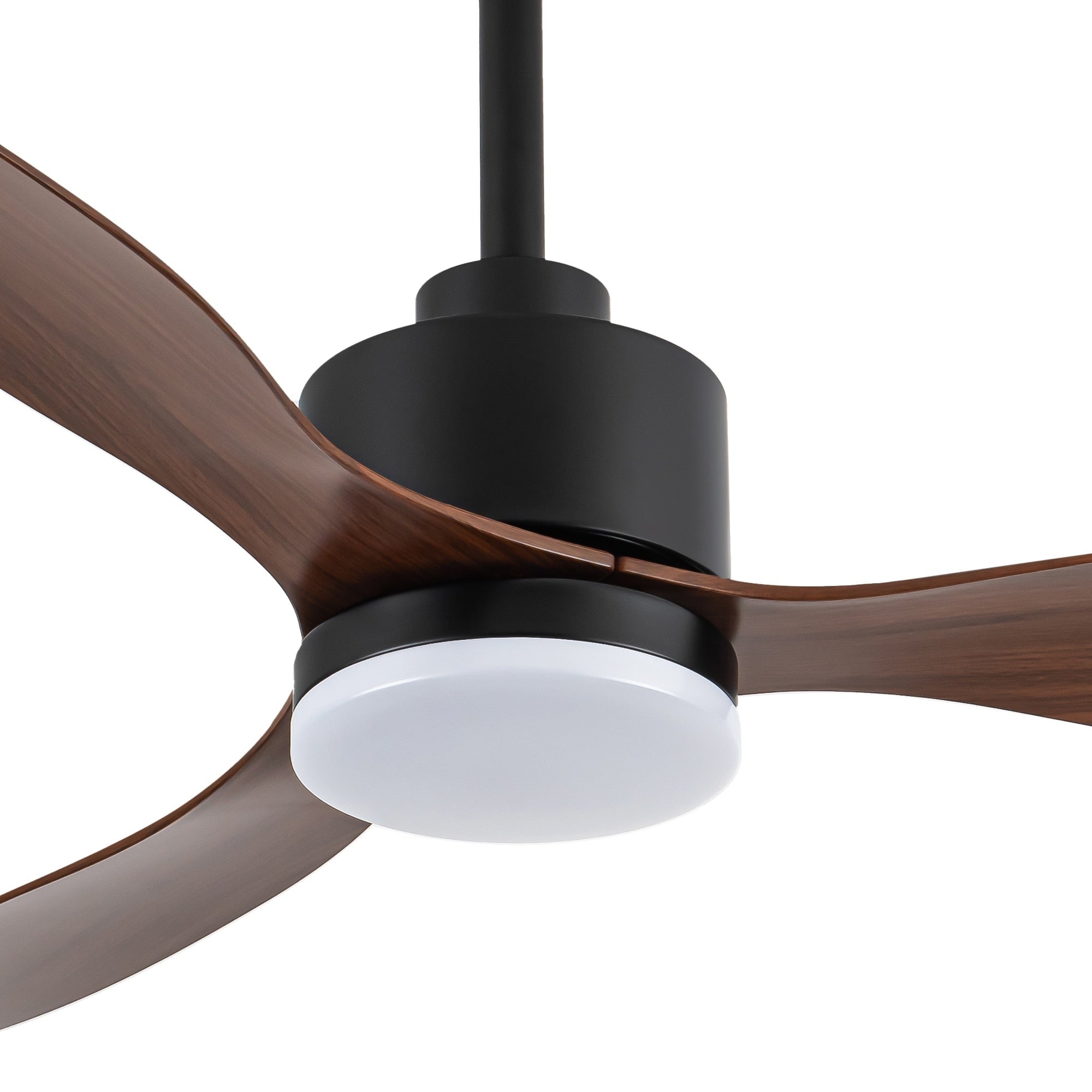 Ventilateur de plafond à DEL de 52 pouces avec télécommande (3 pales)