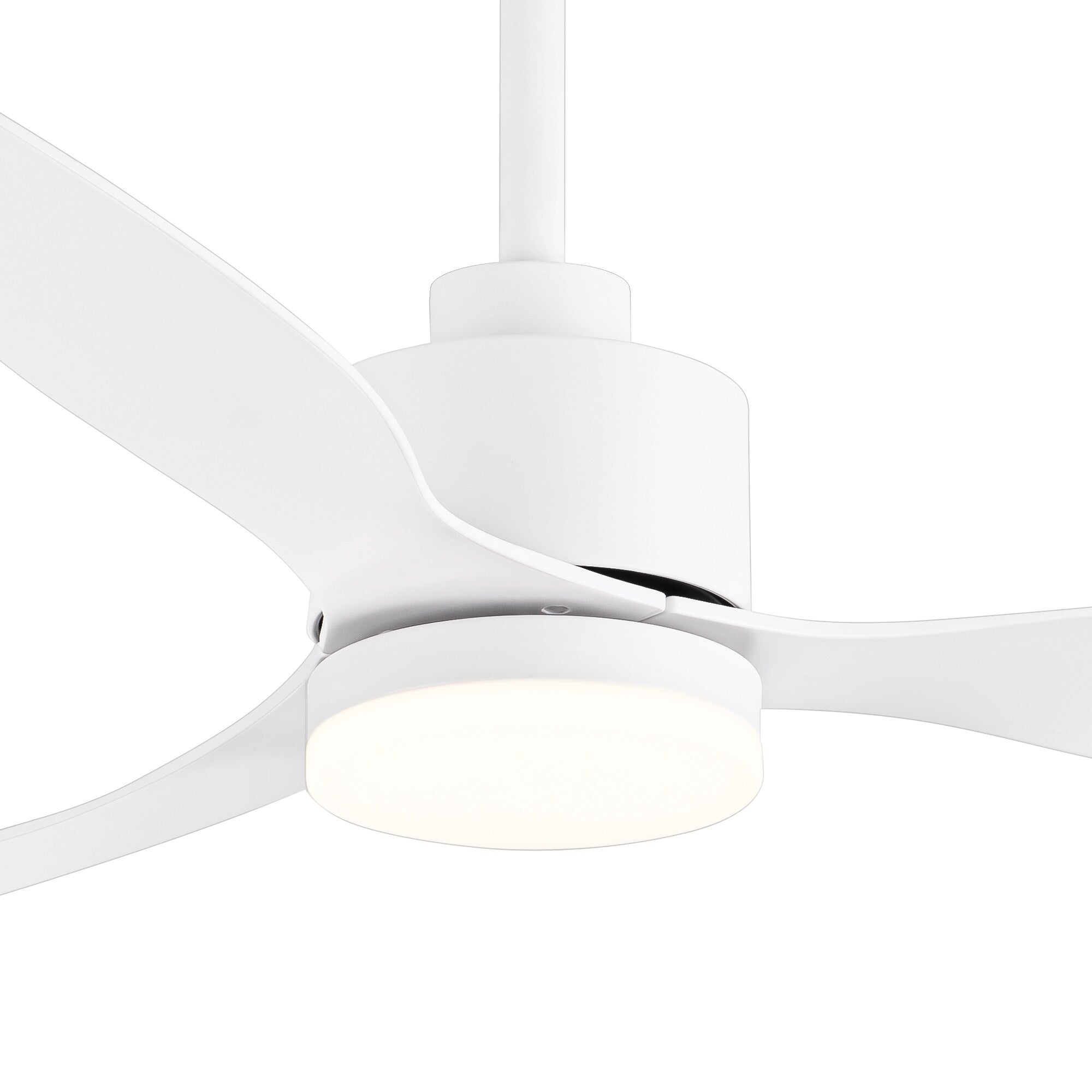 Ventilateur de plafond à DEL de 52 pouces avec télécommande (3 pales)