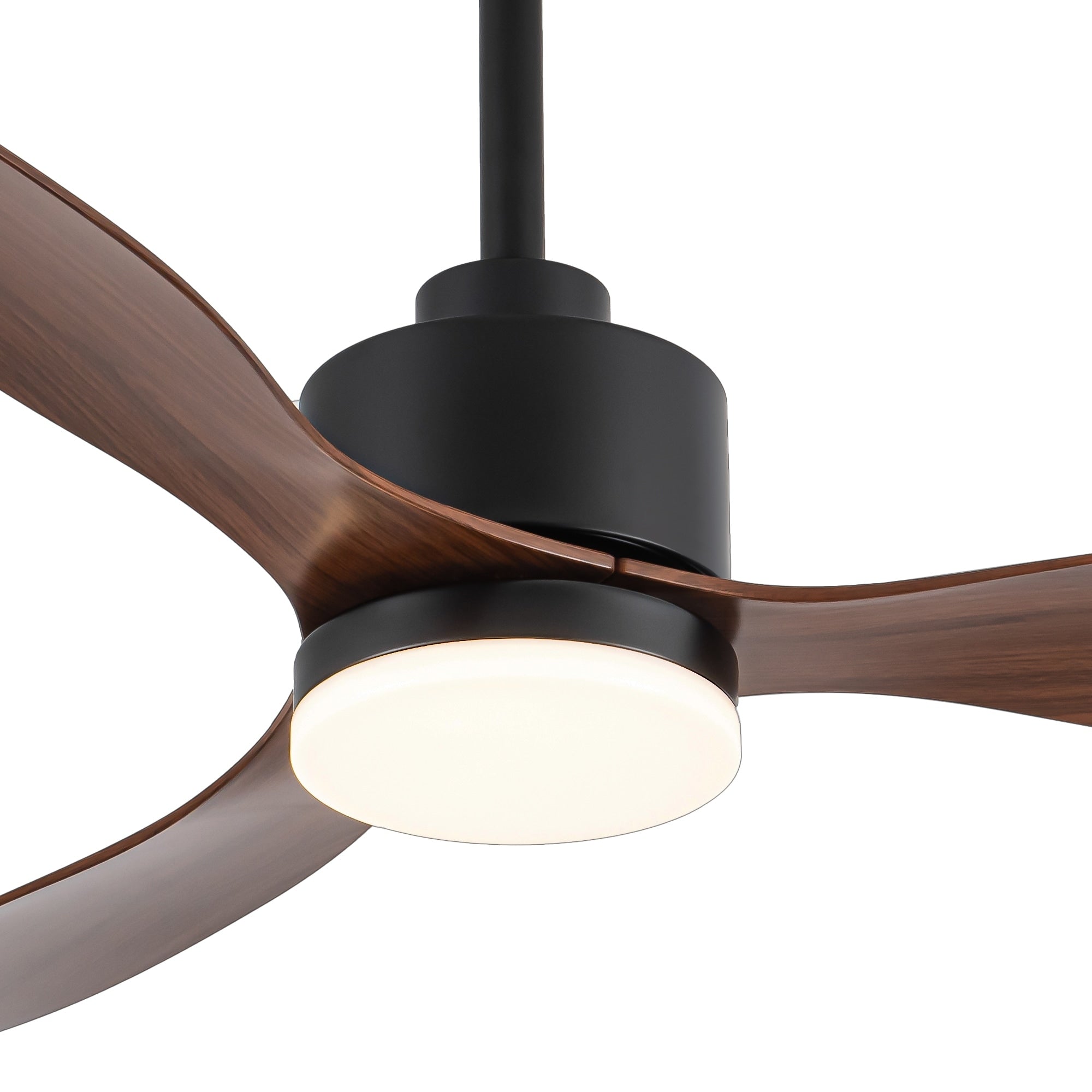 Ventilateur de plafond à DEL de 52 pouces avec télécommande (3 pales)