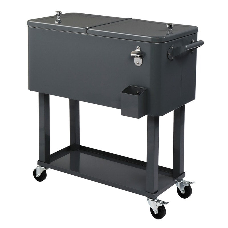 Refroidisseur à vaporisateur en fer 80QT avec étagère