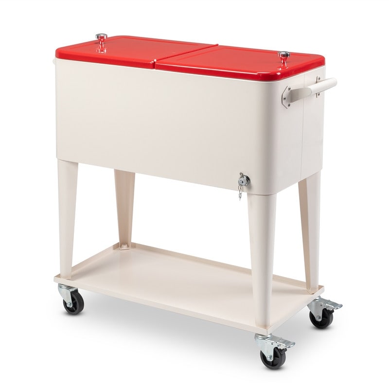 Refroidisseur à vaporisateur en fer 80QT avec étagère