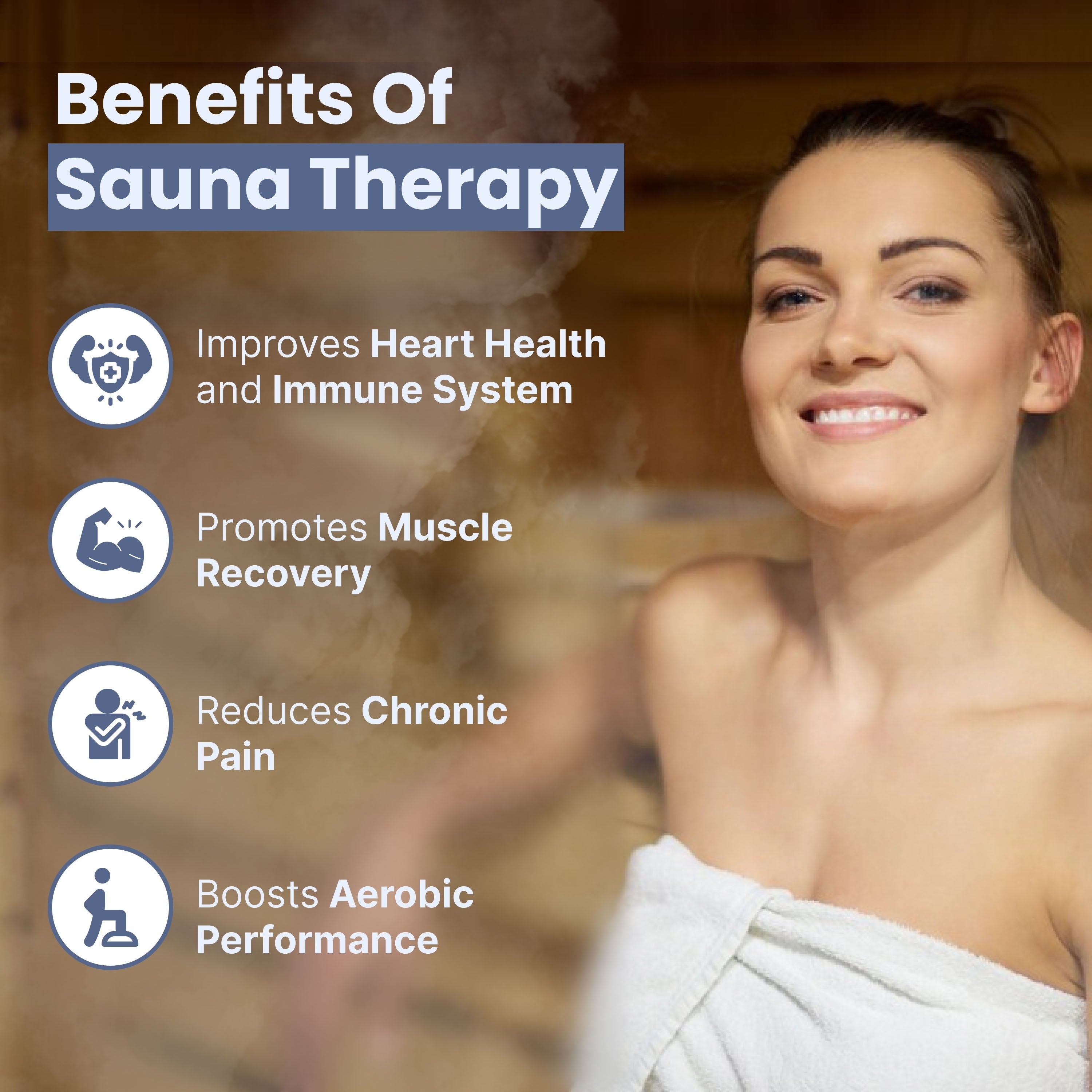 Sauna d'intérieur sec et humide en bois ALEKO pour 5 à 6 personnes avec chauffage électrique - 75 x 75 x 83 pouces
