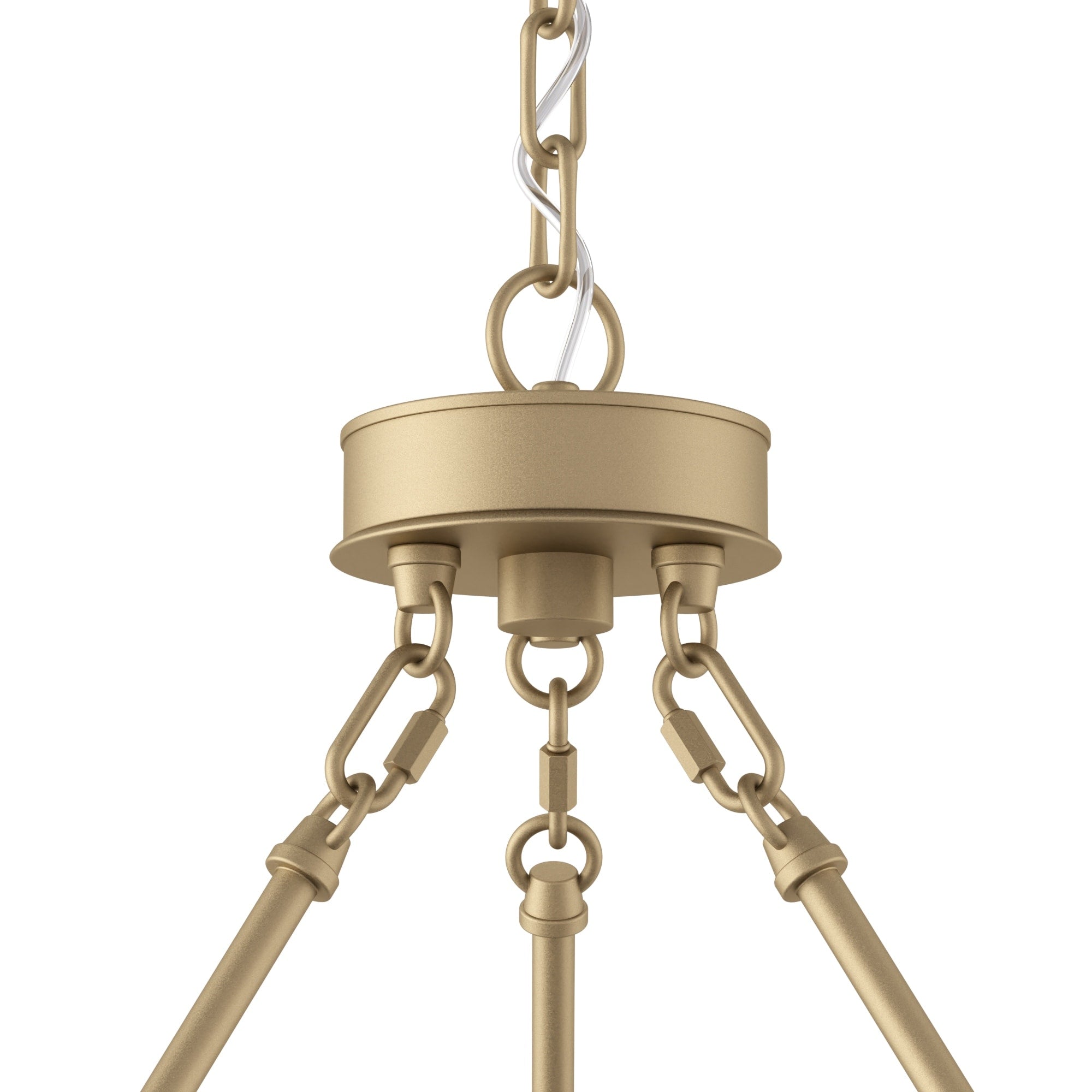 Lustre rond en forme de roue de chariot de style ferme moderne Acroma à 20 lumières de 40 po avec UL