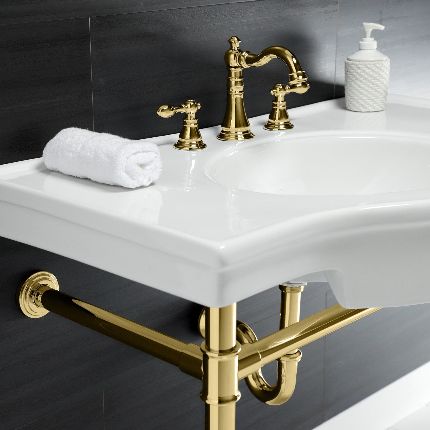 Robinet de salle de bain classique américain à large diffusion