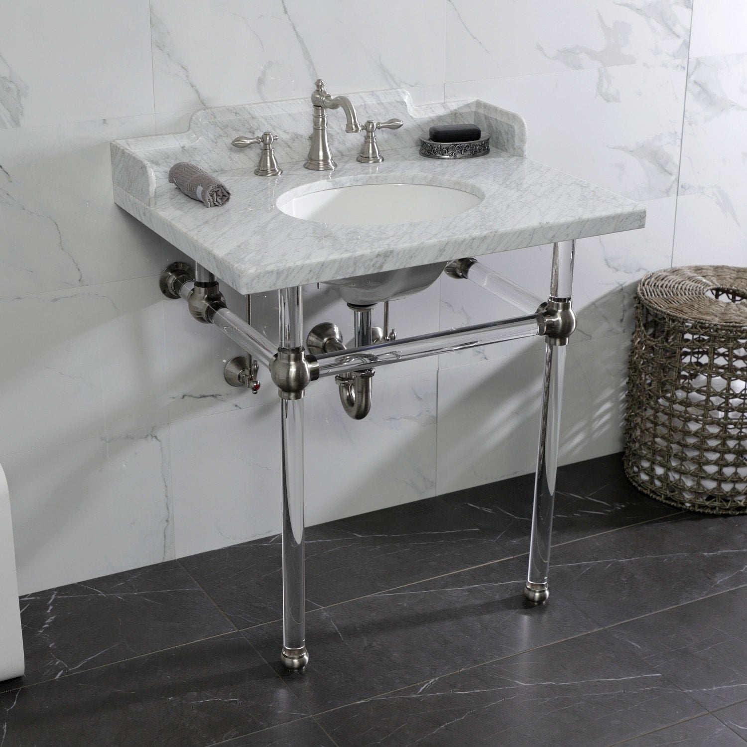 Robinet de salle de bain classique américain à large diffusion