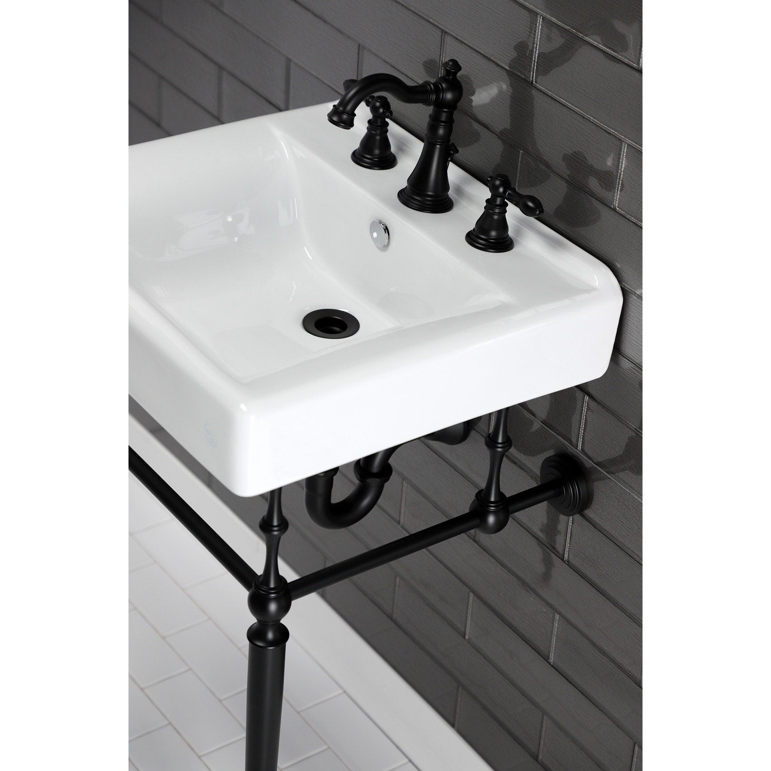 Robinet de salle de bain classique américain à large diffusion