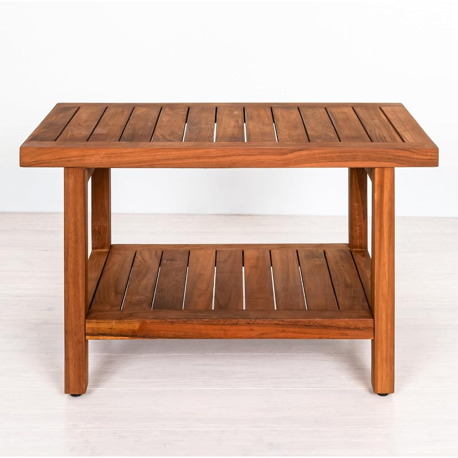 Table/banc de douche en teck indonésien Aurora Home