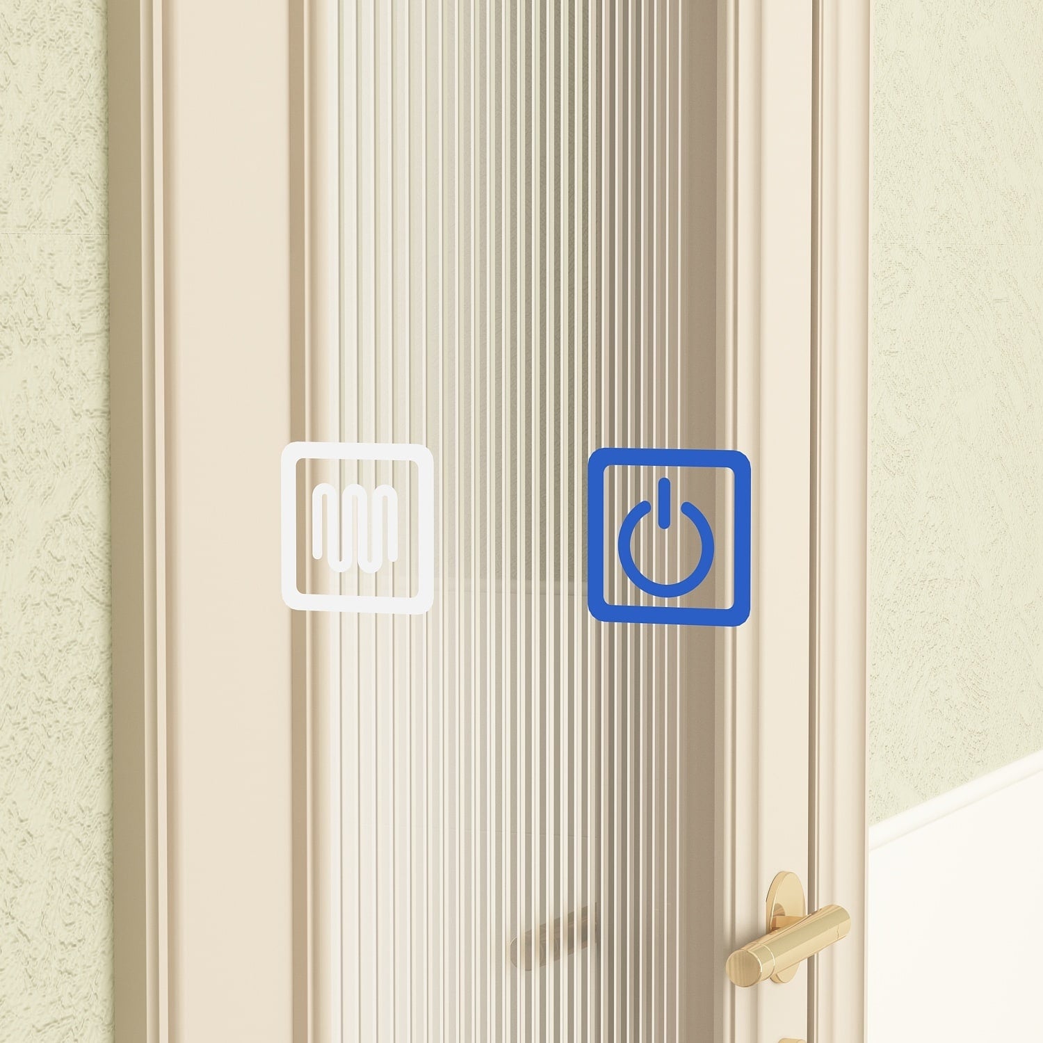Armoire à pharmacie de salle de bain avec miroir LED antibuée 6 000 K, armoire murale blanche