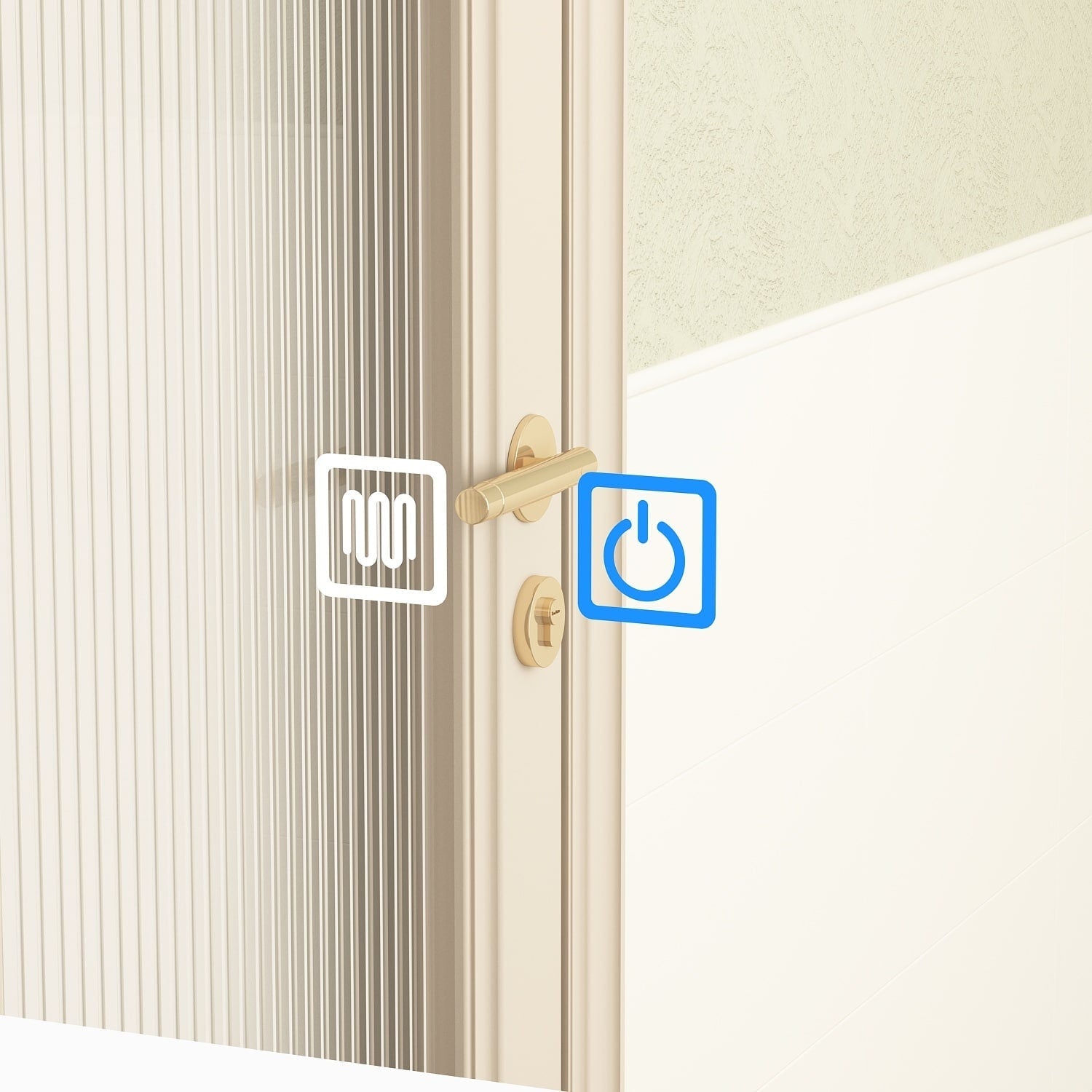 Armoire à pharmacie de salle de bain avec miroir LED antibuée 6 000 K, armoire murale blanche
