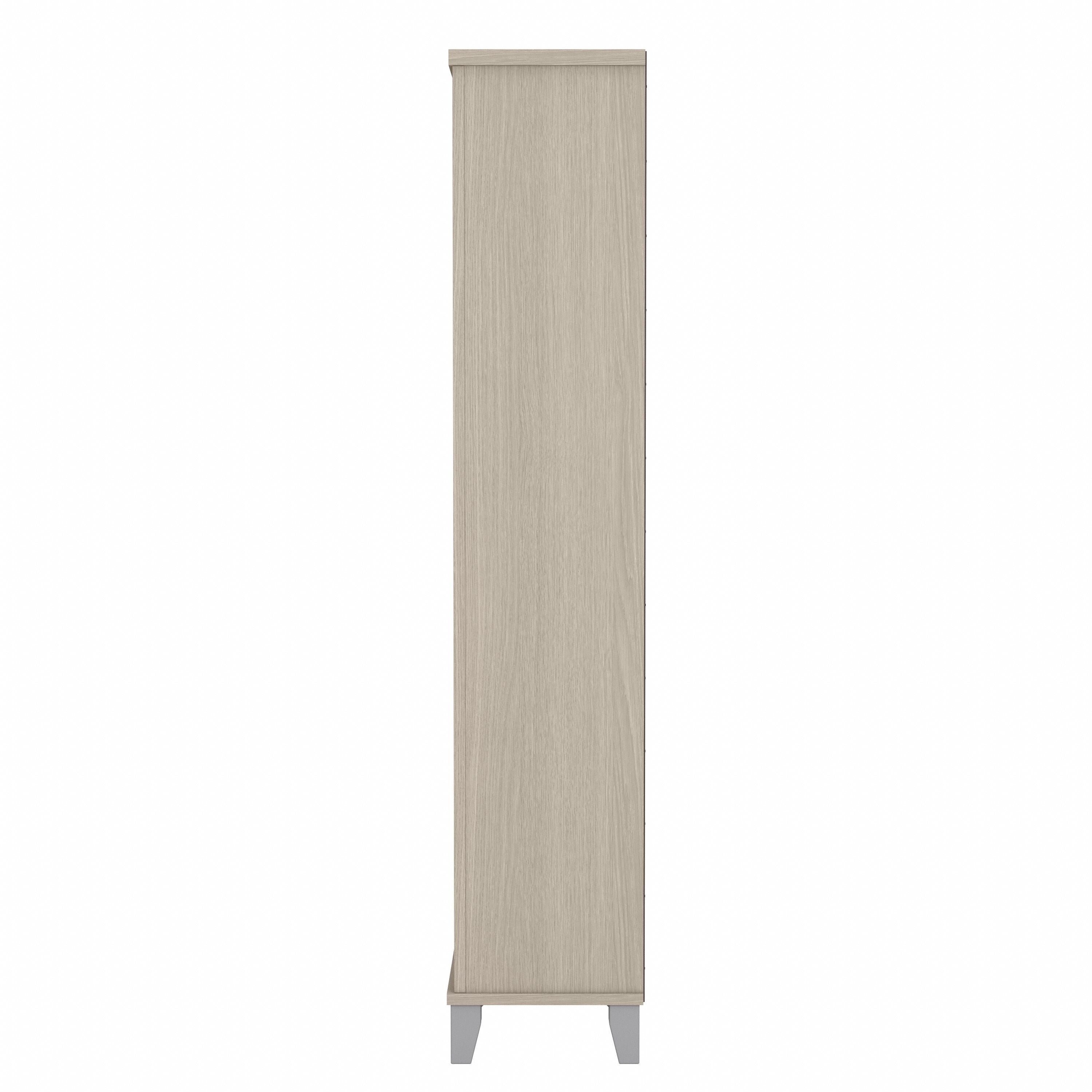 Bibliothèque haute à 5 étagères Bush Furniture Somerset avec tablettes réglables