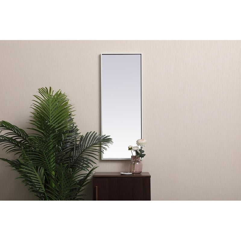 Carson Carrington Salsnas Metal Frame Rectangular Mirror