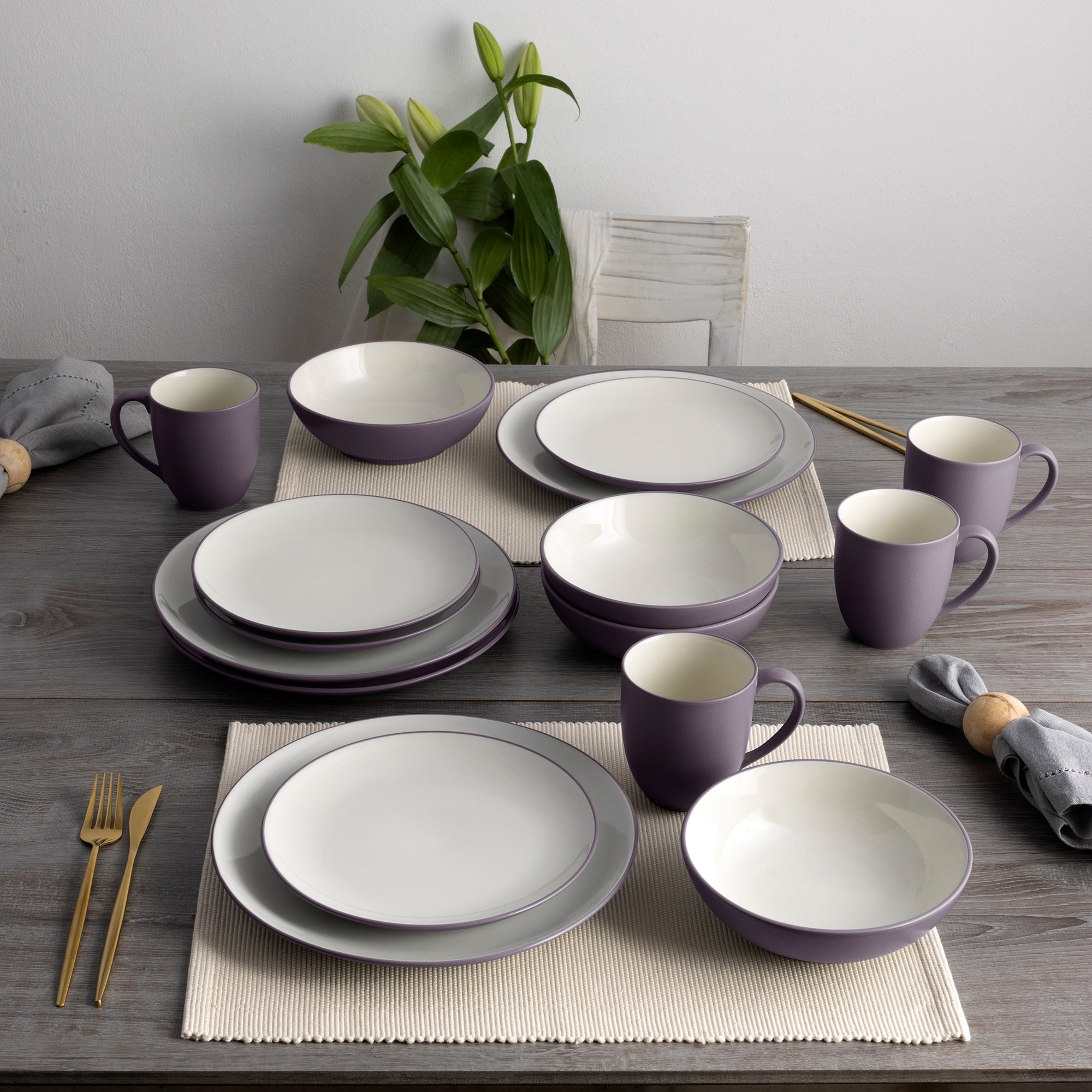Service de table Noritake Colorwave 16 pièces, service pour 4 personnes