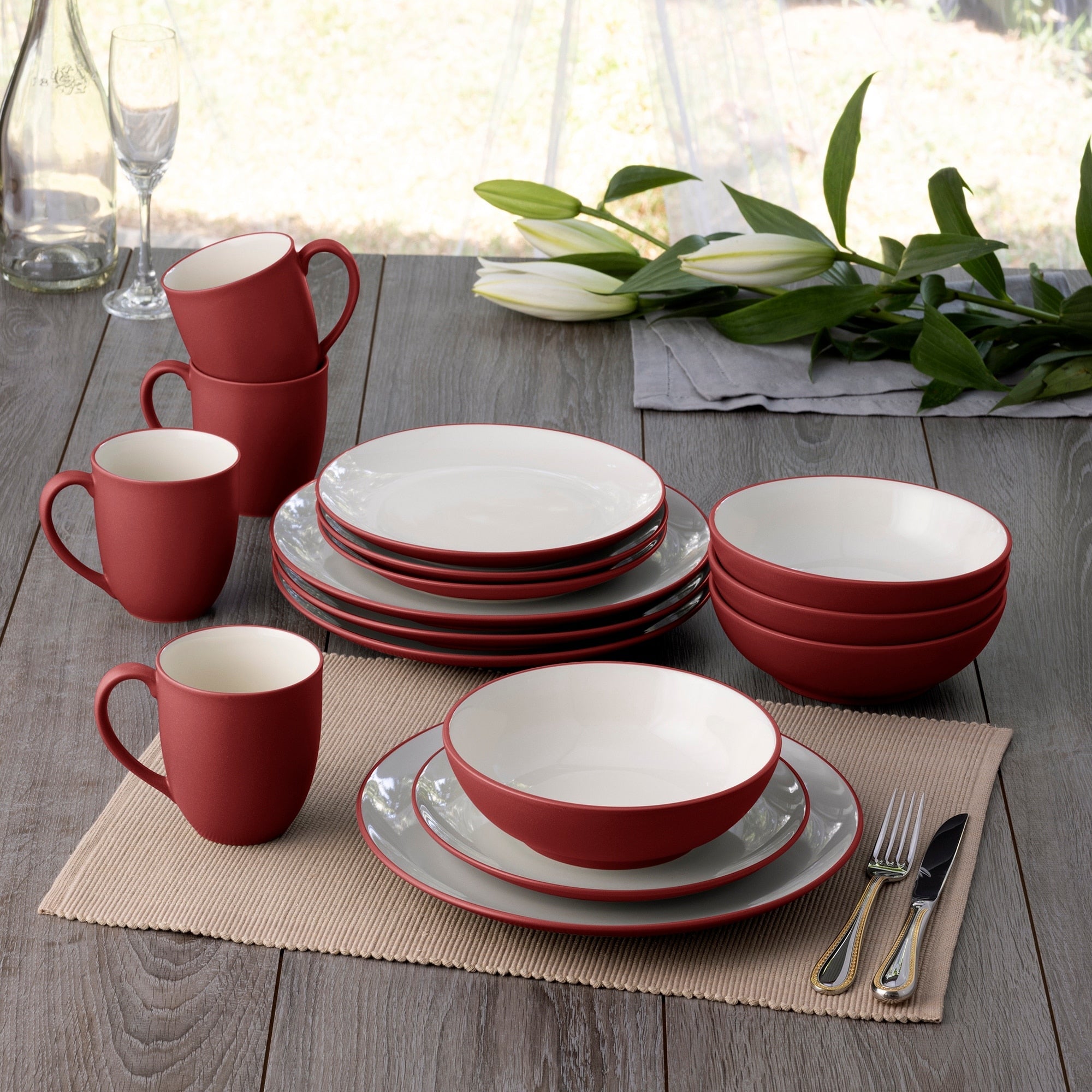 Service de table Noritake Colorwave 16 pièces, service pour 4 personnes
