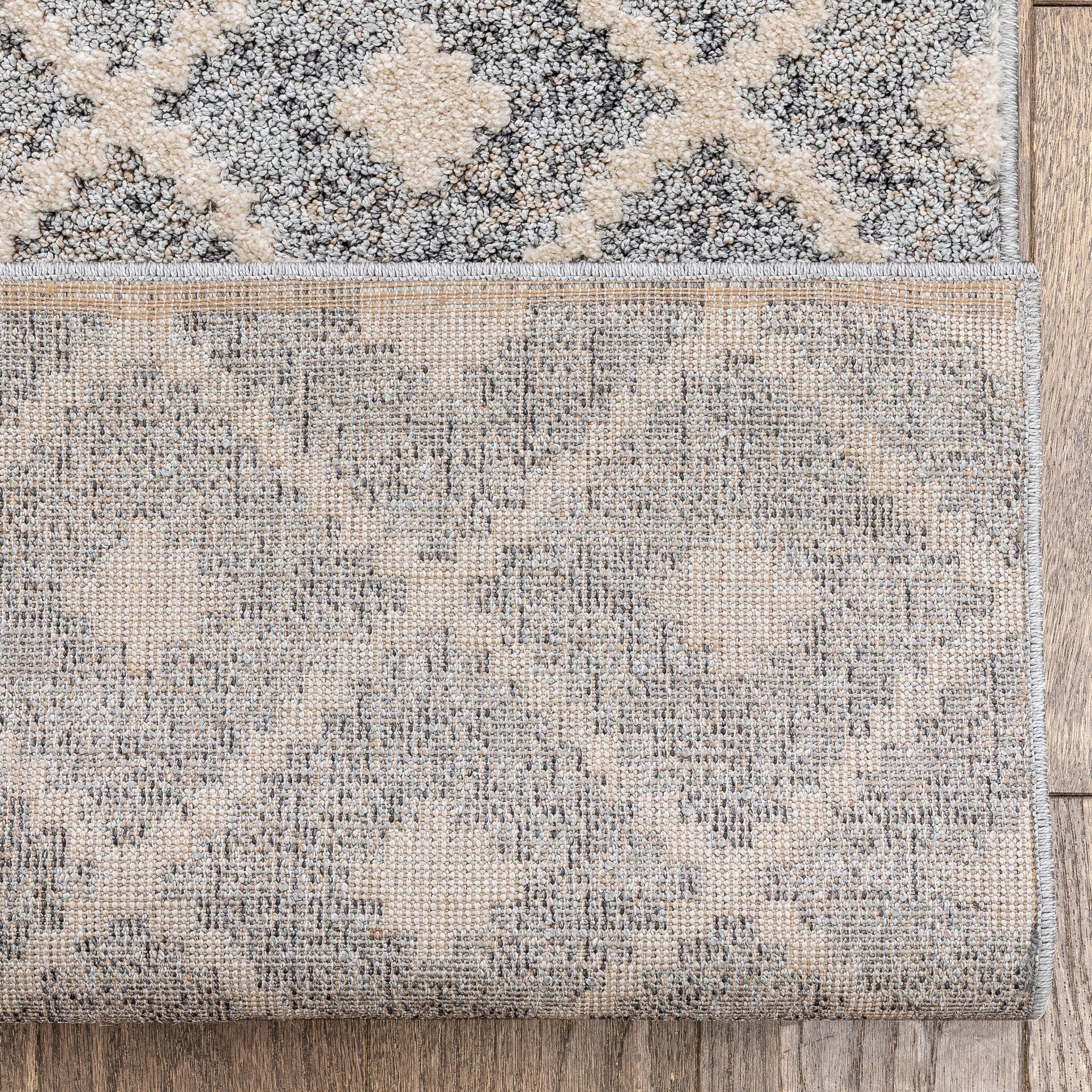 Tapis d'escalier moderne Harlow Trellis sur mesure