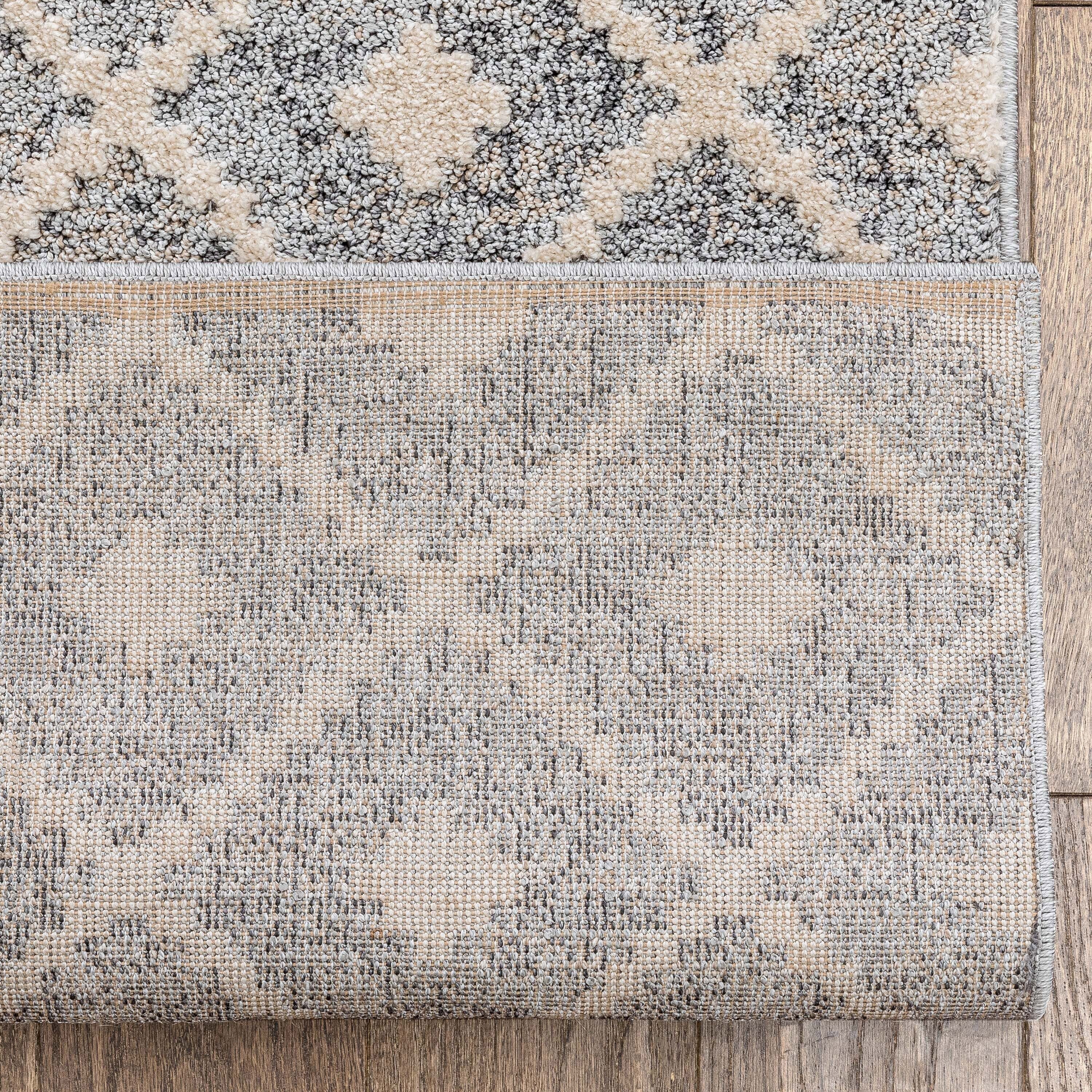 Tapis d'escalier moderne Harlow Trellis sur mesure