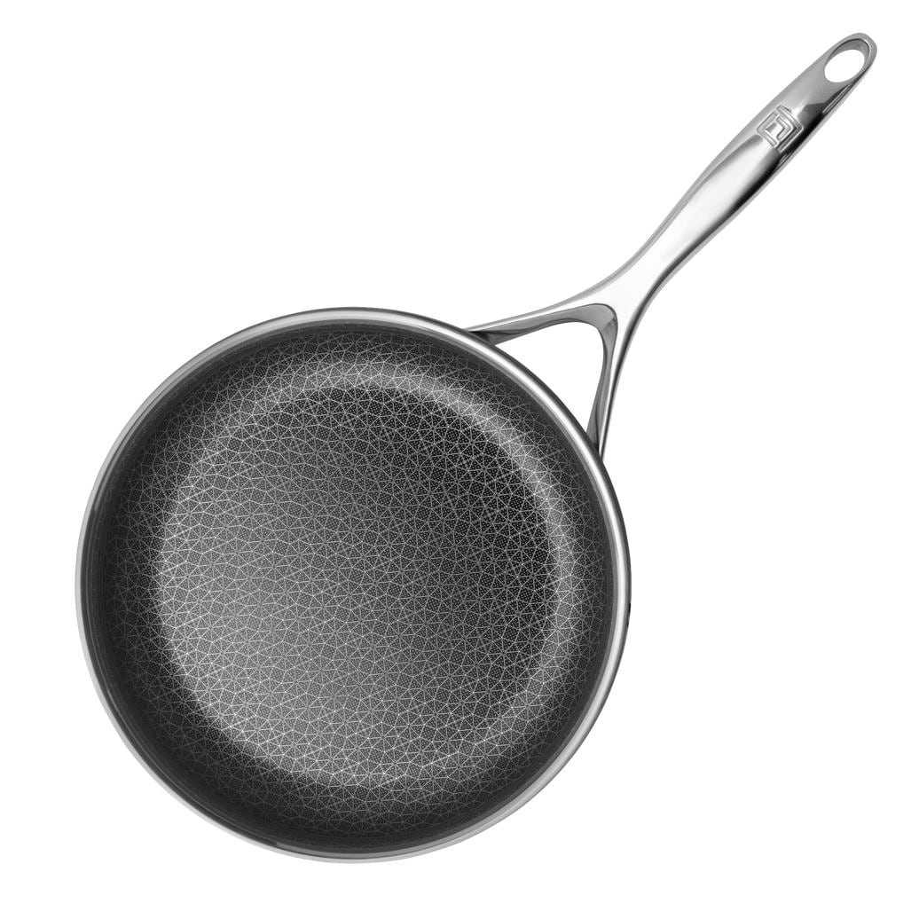 Batterie de cuisine hybride antiadhésive DiamondClad 7 pièces en acier inoxydable