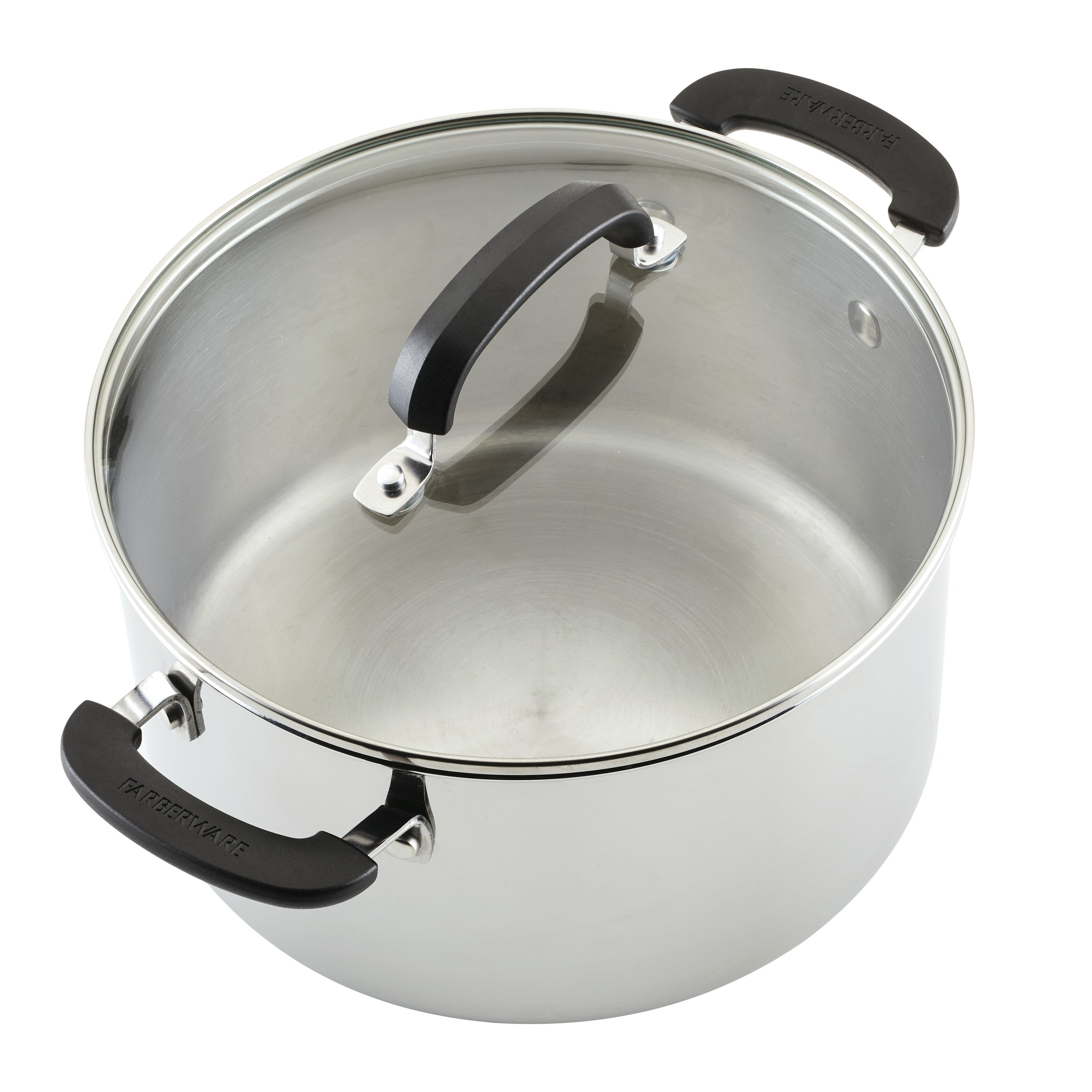 Batterie de cuisine Farberware Brilliance en acier inoxydable, 10 pièces