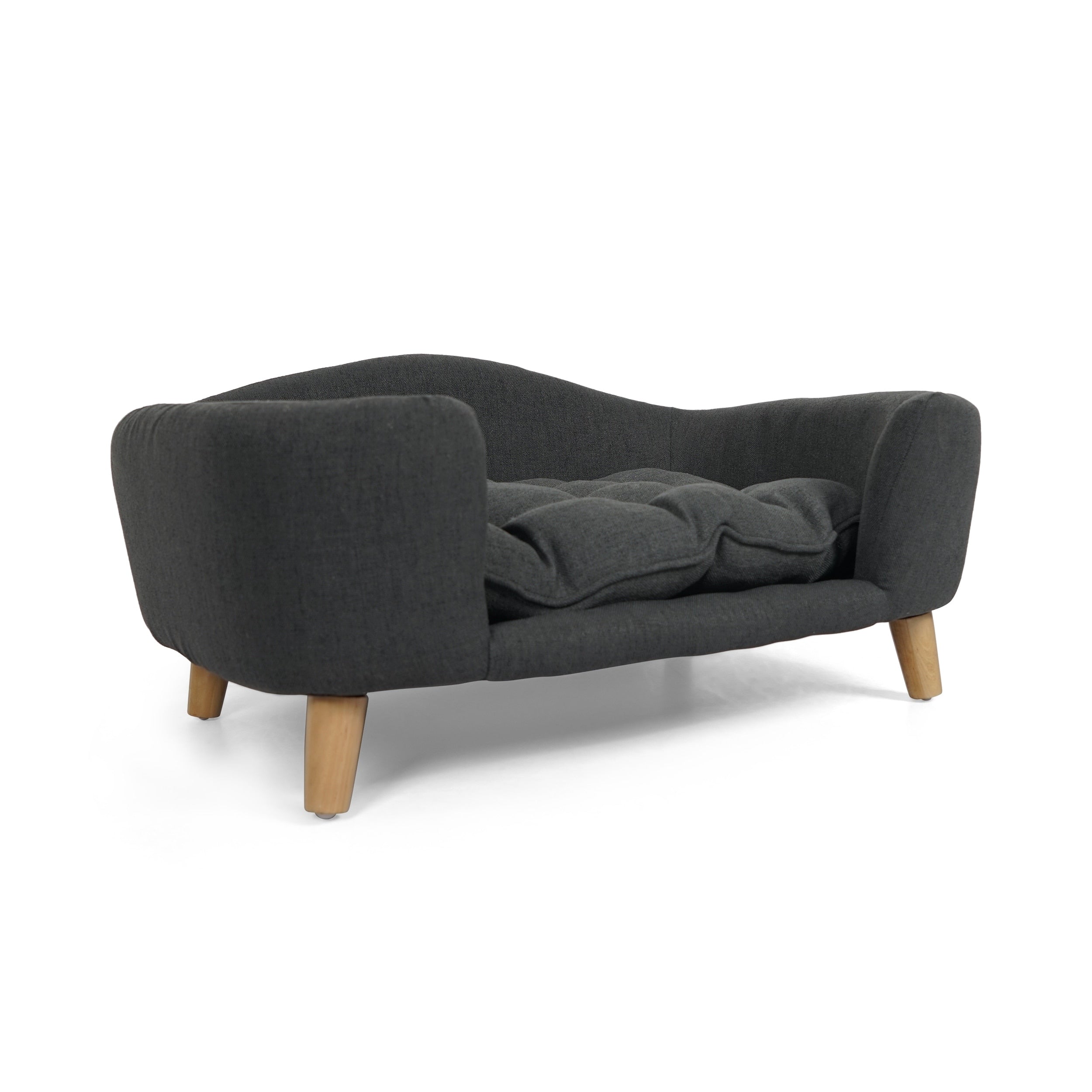 Lit pour animal de compagnie en tissu Ferncliffe Mid-Century par Christopher Knight Home