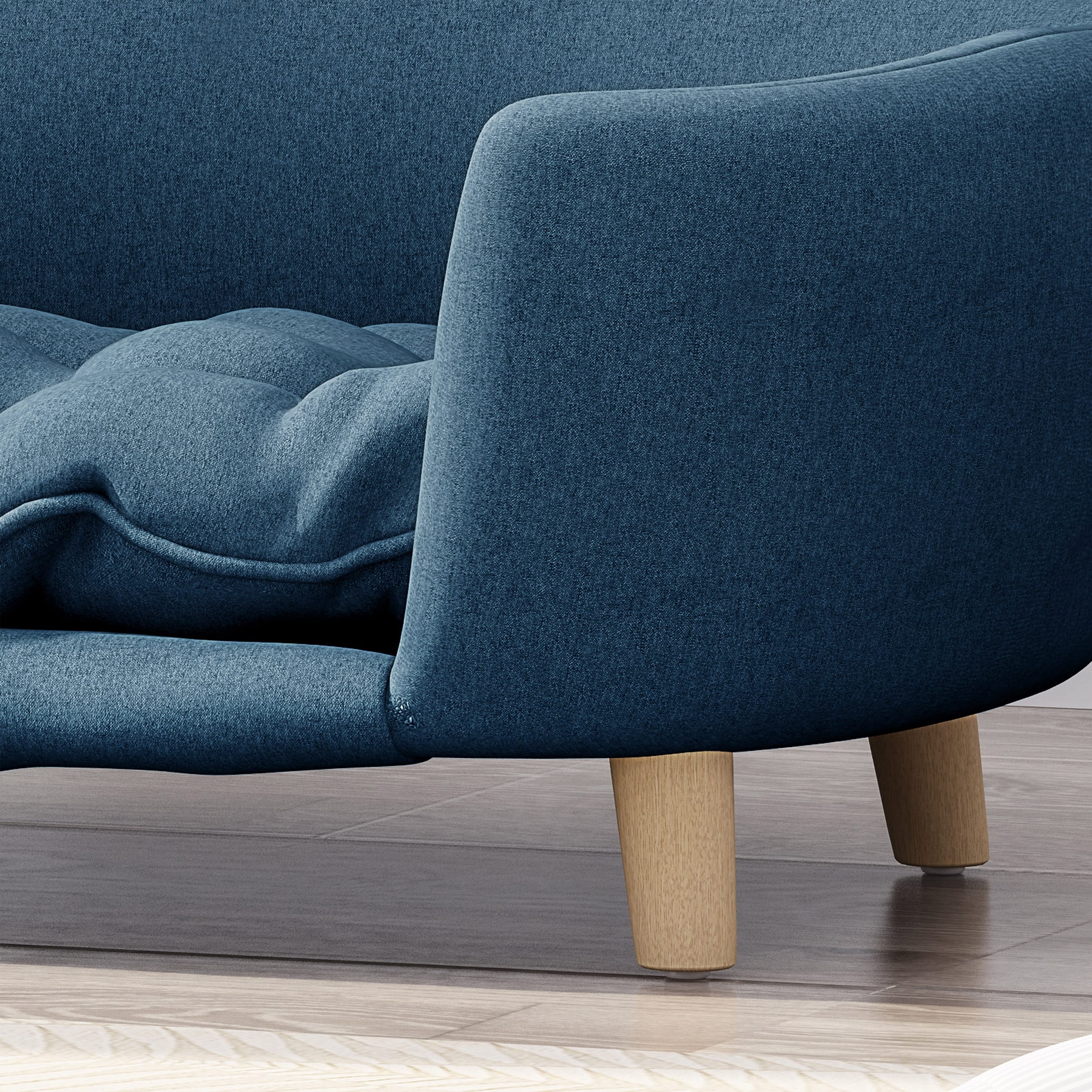Lit pour animal de compagnie en tissu Ferncliffe Mid-Century par Christopher Knight Home