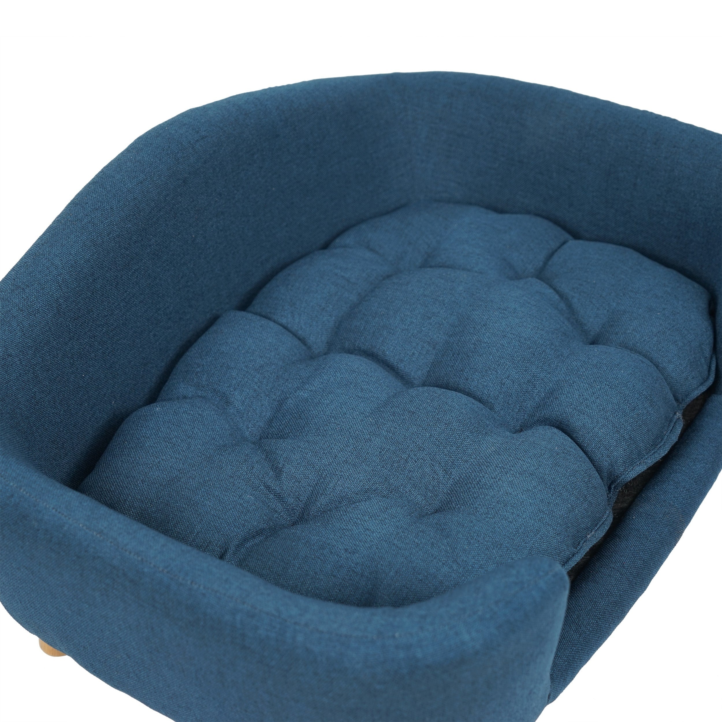 Lit pour animal de compagnie en tissu Ferncliffe Mid-Century par Christopher Knight Home