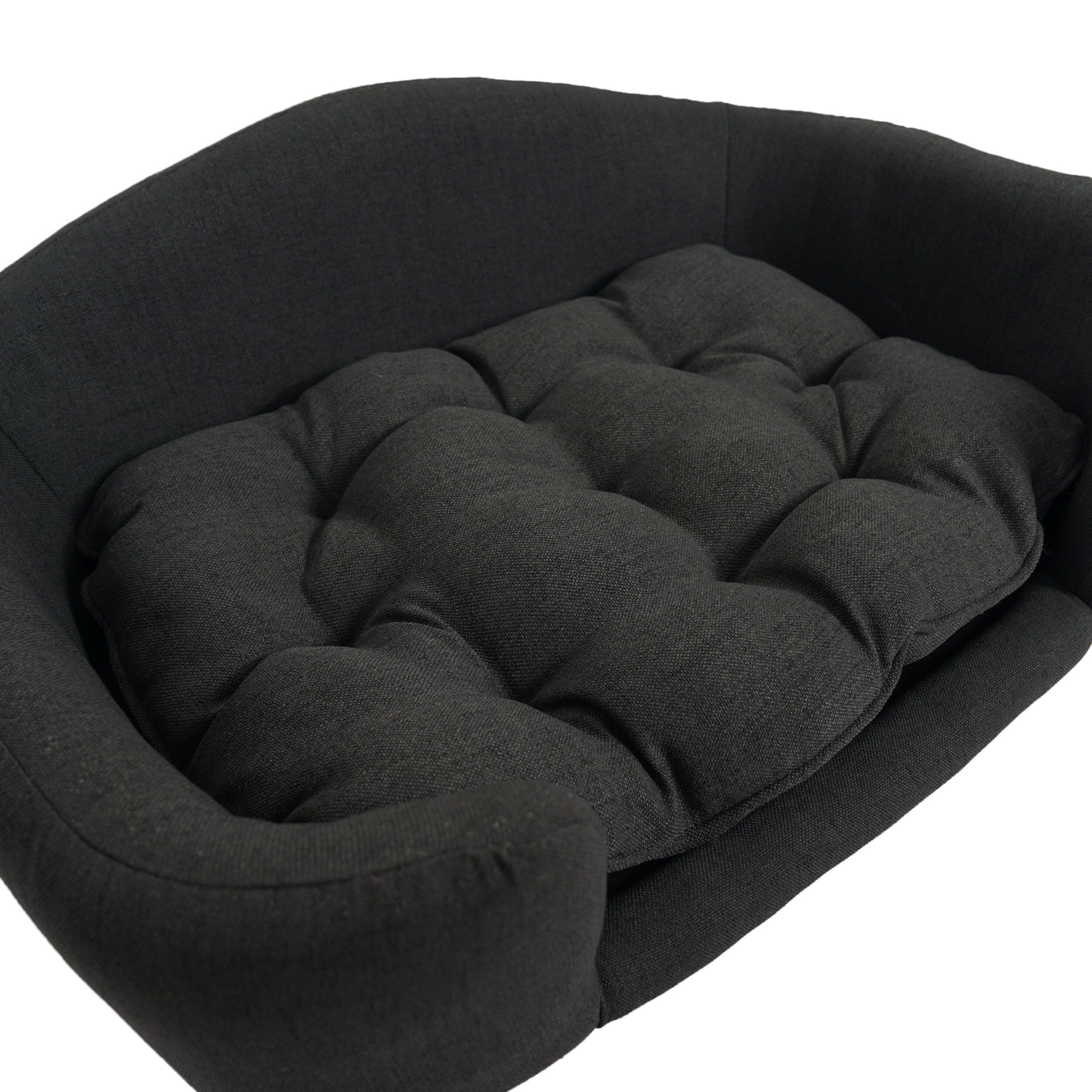 Lit pour animal de compagnie en tissu Ferncliffe Mid-Century par Christopher Knight Home