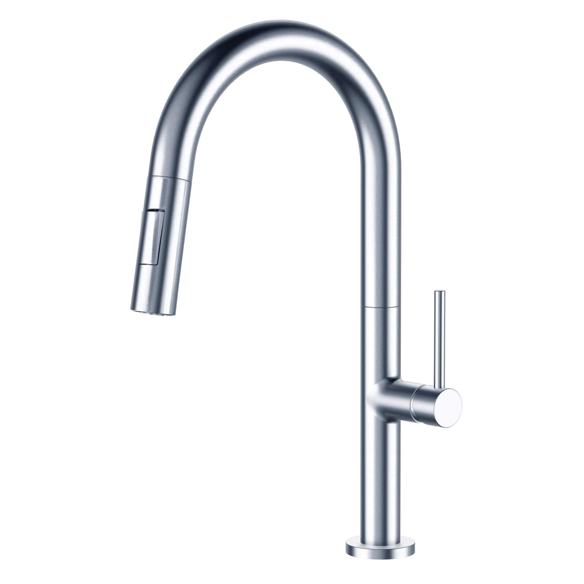 Robinet de cuisine à poignée unique et rétractable Fine Fixtures