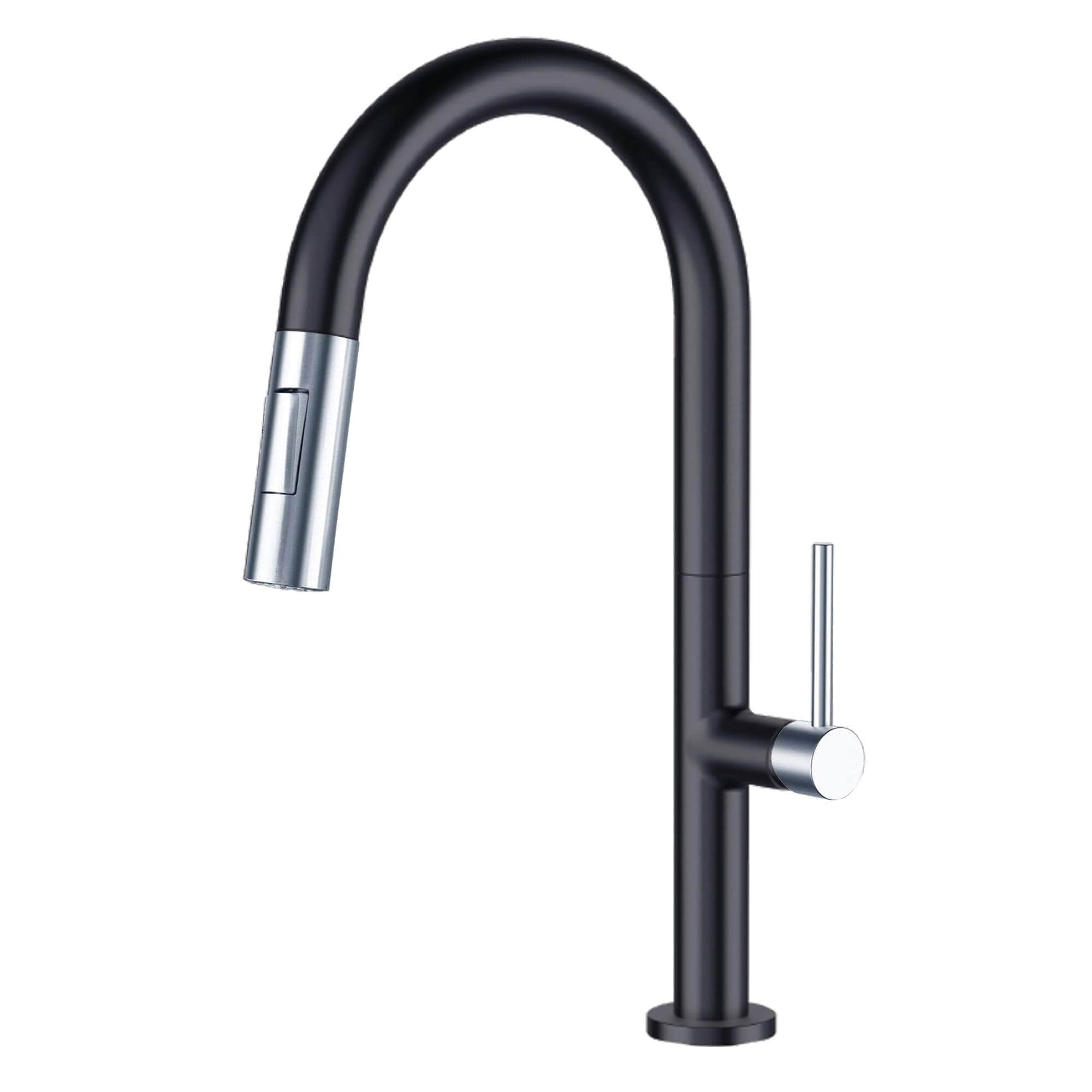 Robinet de cuisine à poignée unique et rétractable Fine Fixtures