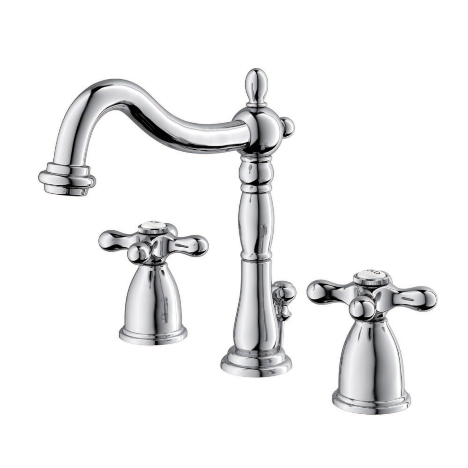 Robinet de salle de bain à large entraxe Heritage de 8 po