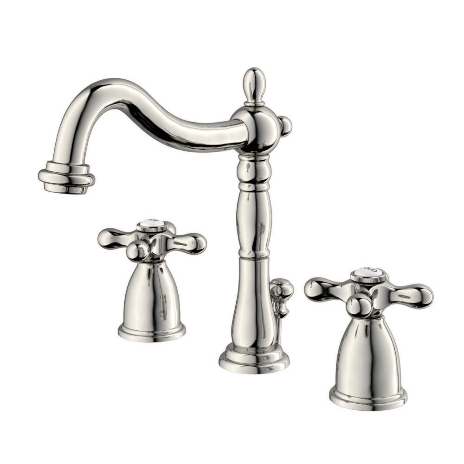 Robinet de salle de bain à large entraxe Heritage de 8 po