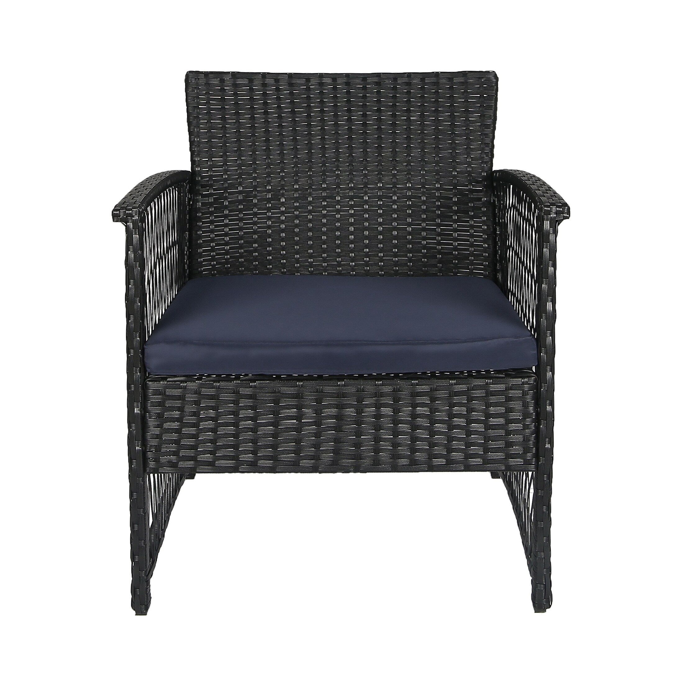 Ensemble de patio bistro en osier Heritage Outdoor 3 pièces