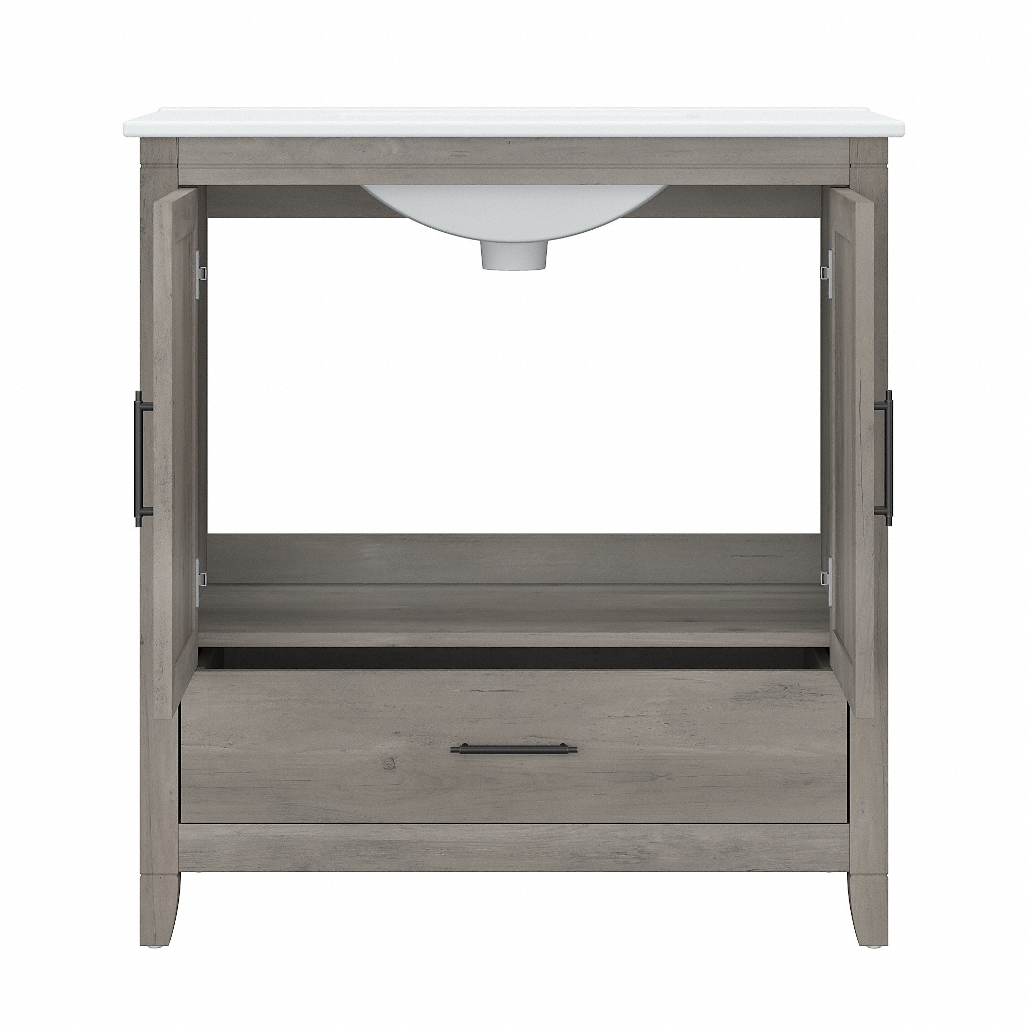 Meuble-lavabo Key West 32 W avec lavabo par Bush Furniture