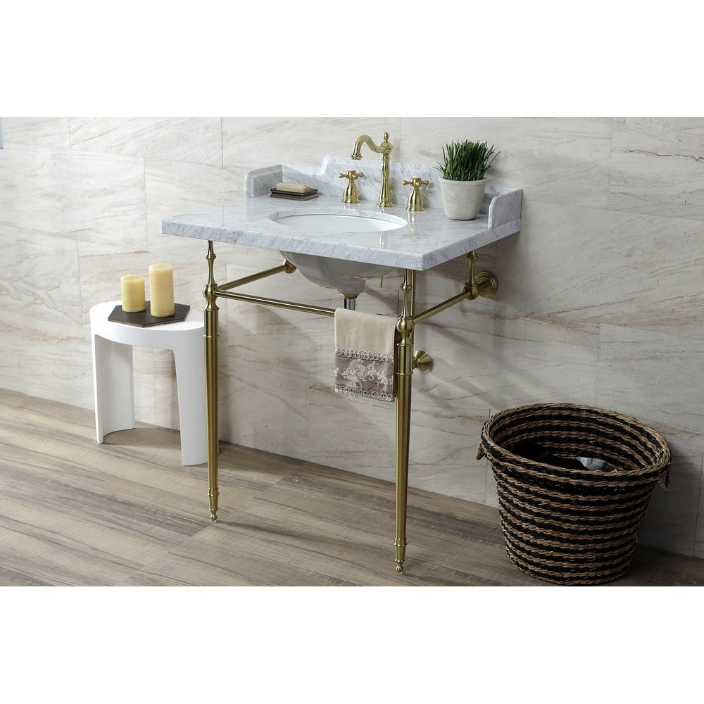 Robinet de salle de bain à large entraxe Heritage de 8 po