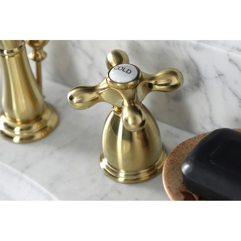 Robinet de salle de bain à large entraxe Heritage de 8 po