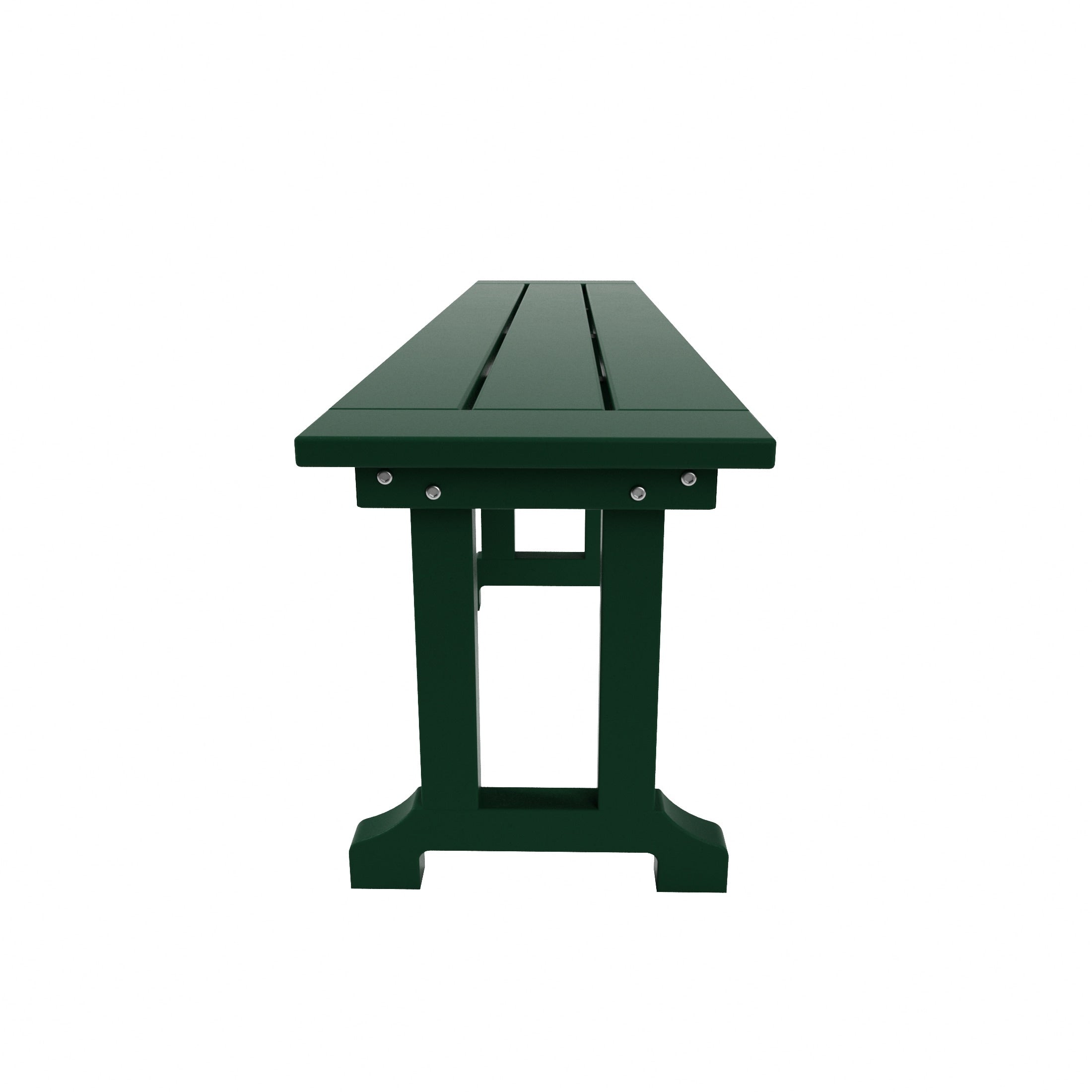 Banc de terrasse extérieur Polytrends Laguna en PEHD toutes saisons 65