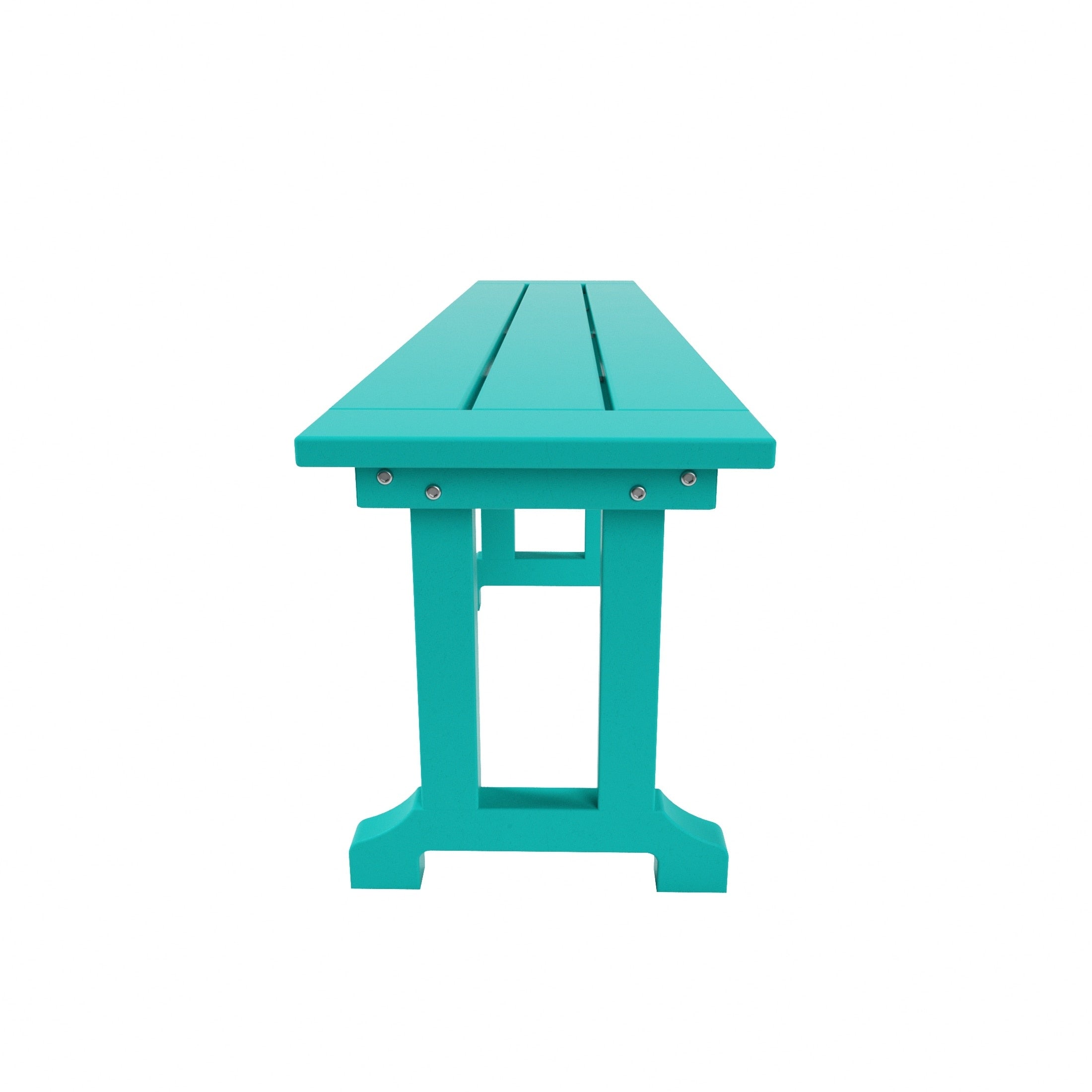 Banc de terrasse extérieur Polytrends Laguna en PEHD toutes saisons 65
