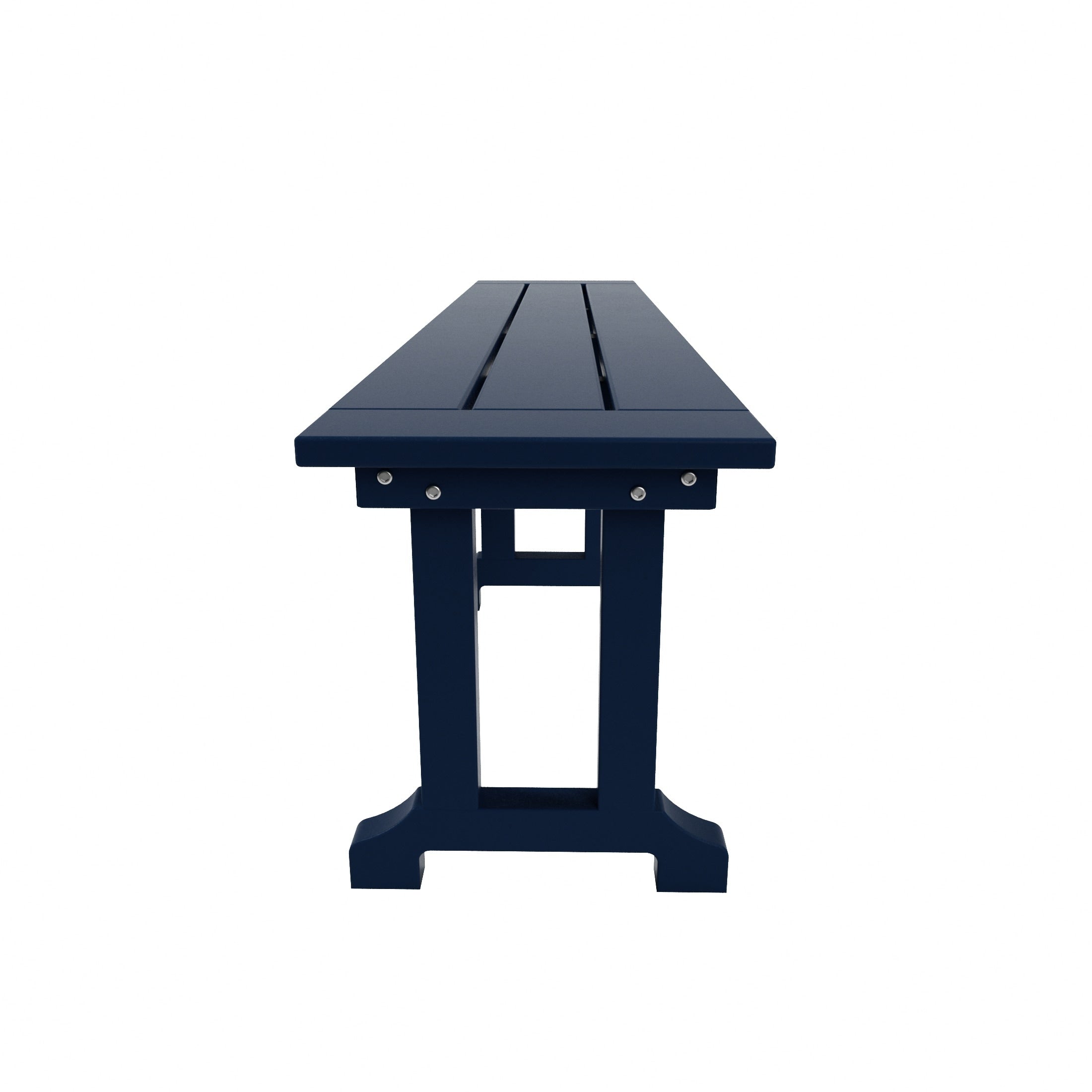 Banc de terrasse extérieur Polytrends Laguna en PEHD toutes saisons 65