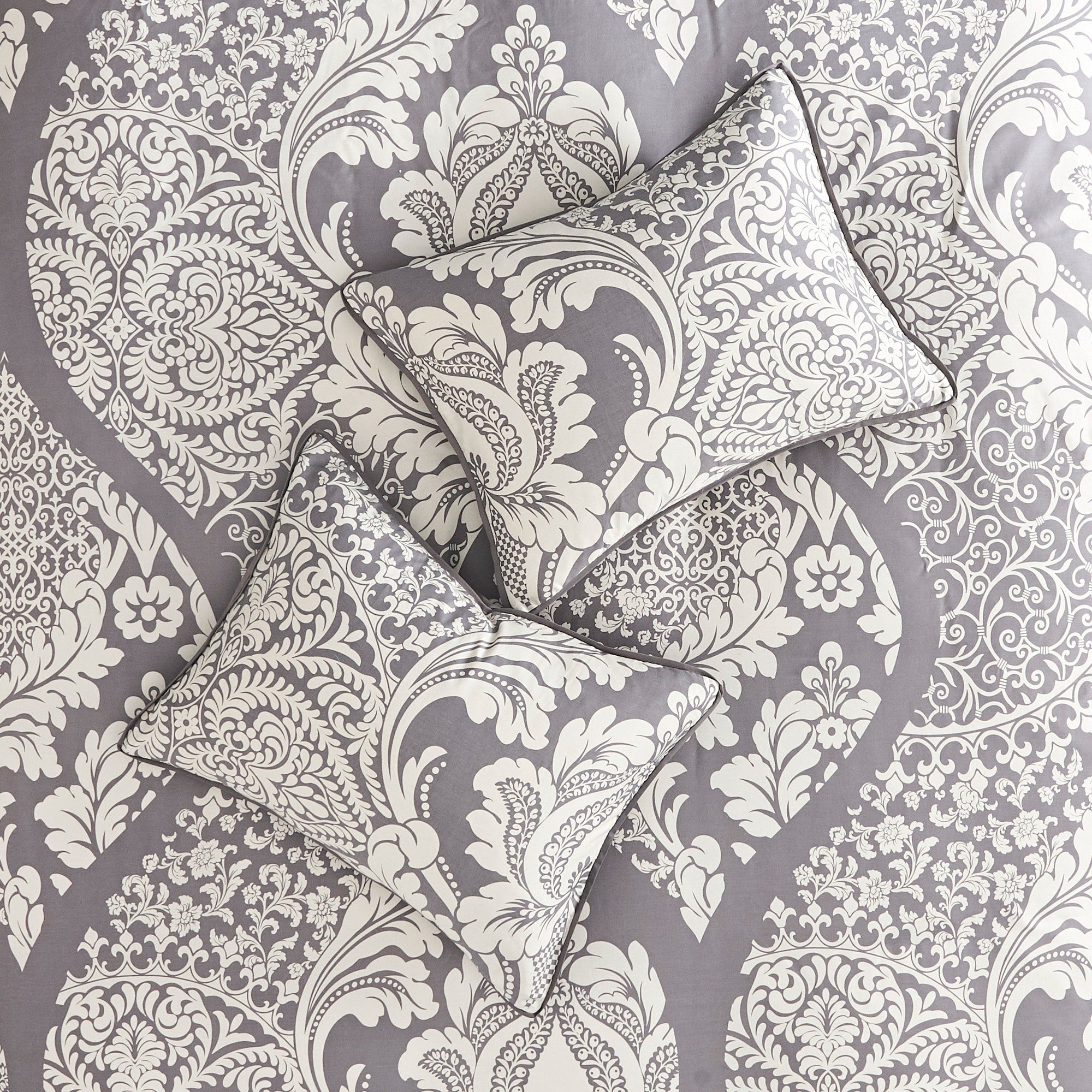 Ensemble de couette en coton imprimé Madison Park Marcella 7 pièces