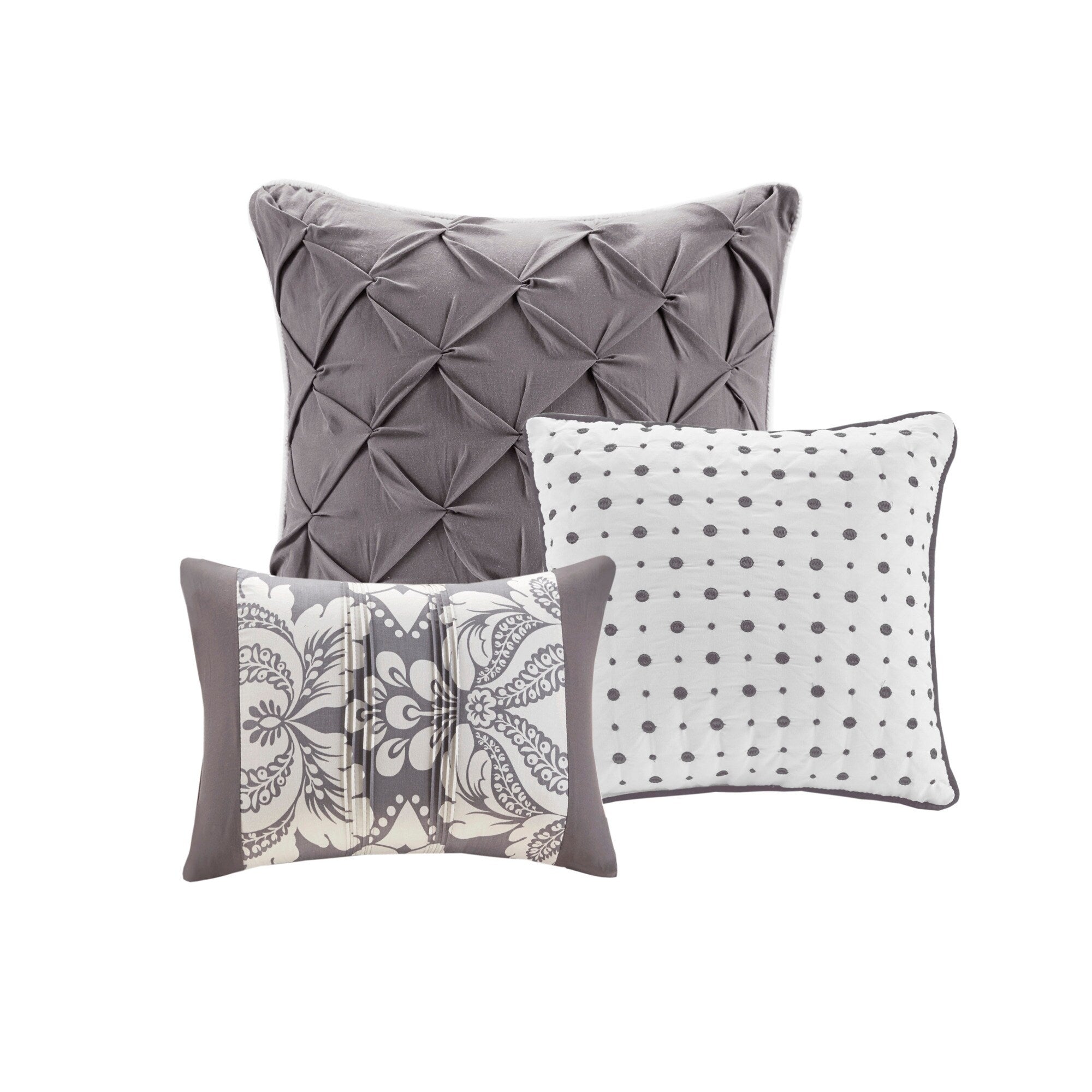 Ensemble de couette en coton imprimé Madison Park Marcella 7 pièces