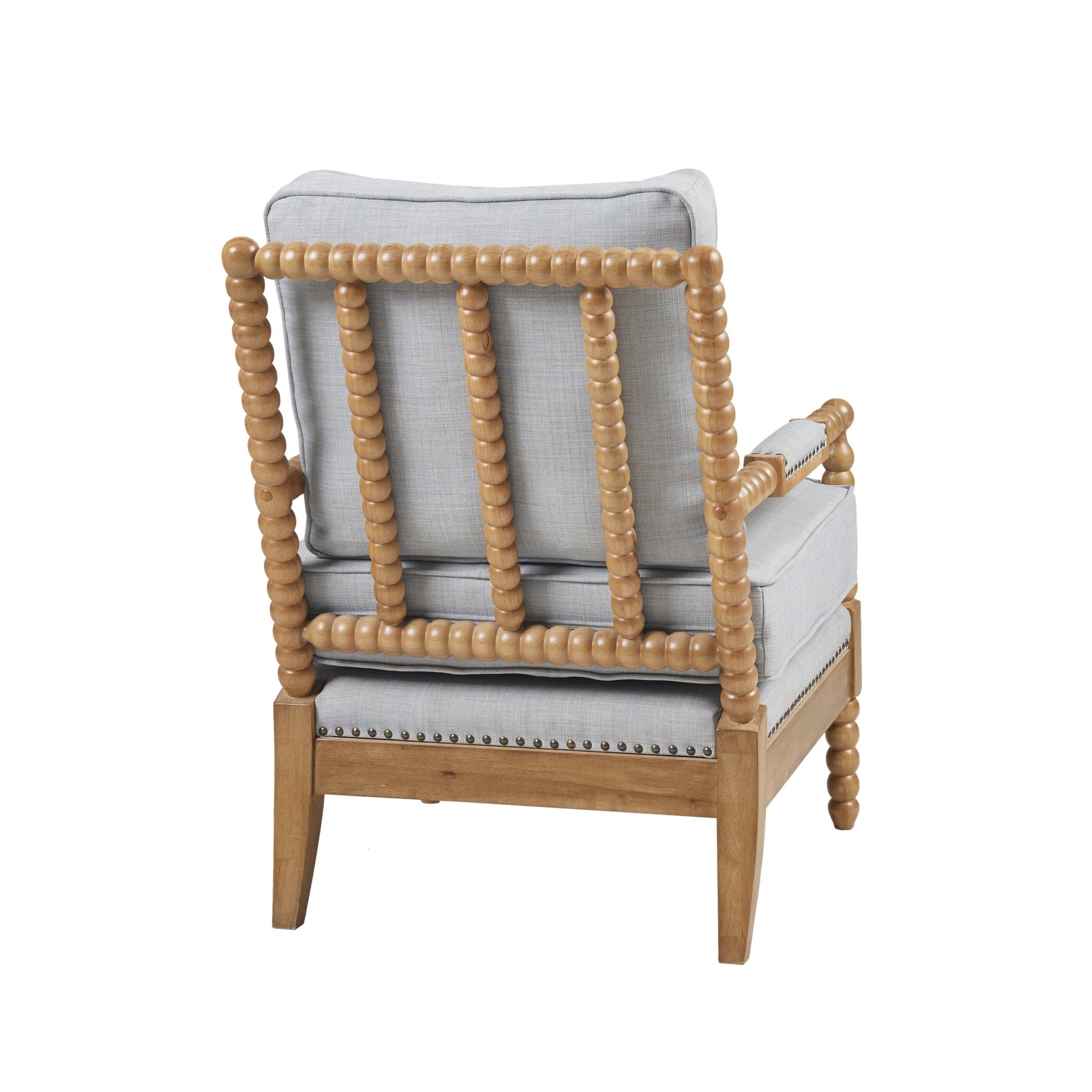 Fauteuil à cadre en bois tourné Madison Park Donohue