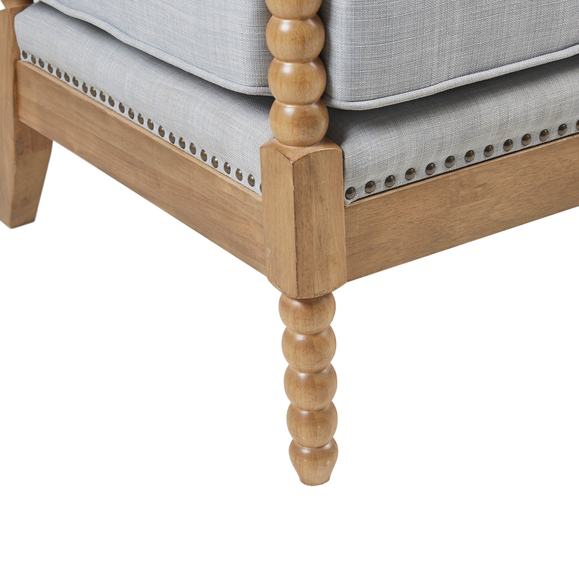 Fauteuil à cadre en bois tourné Madison Park Donohue
