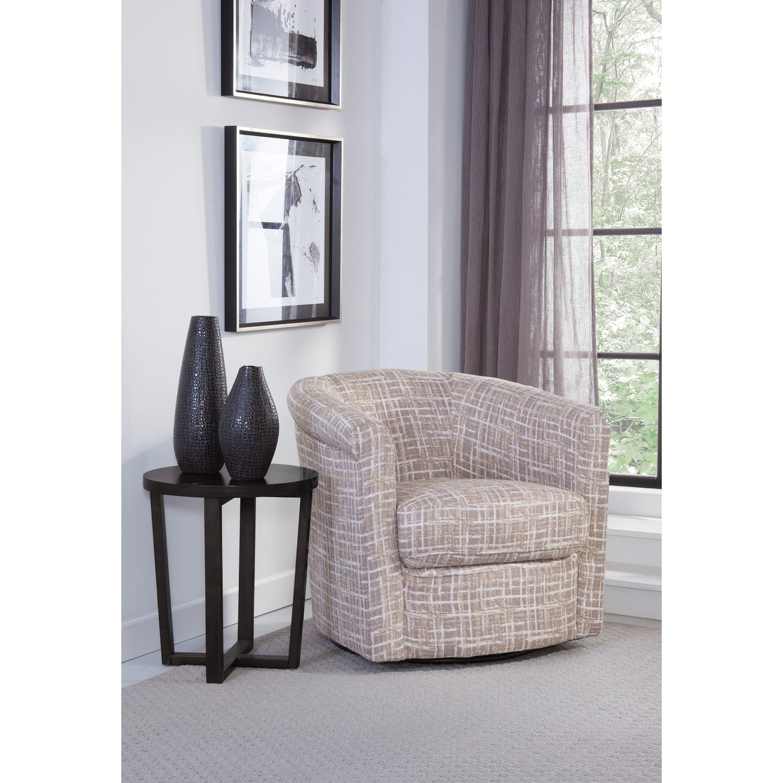 Chaise pivotante traditionnelle Marvel à 360 degrés