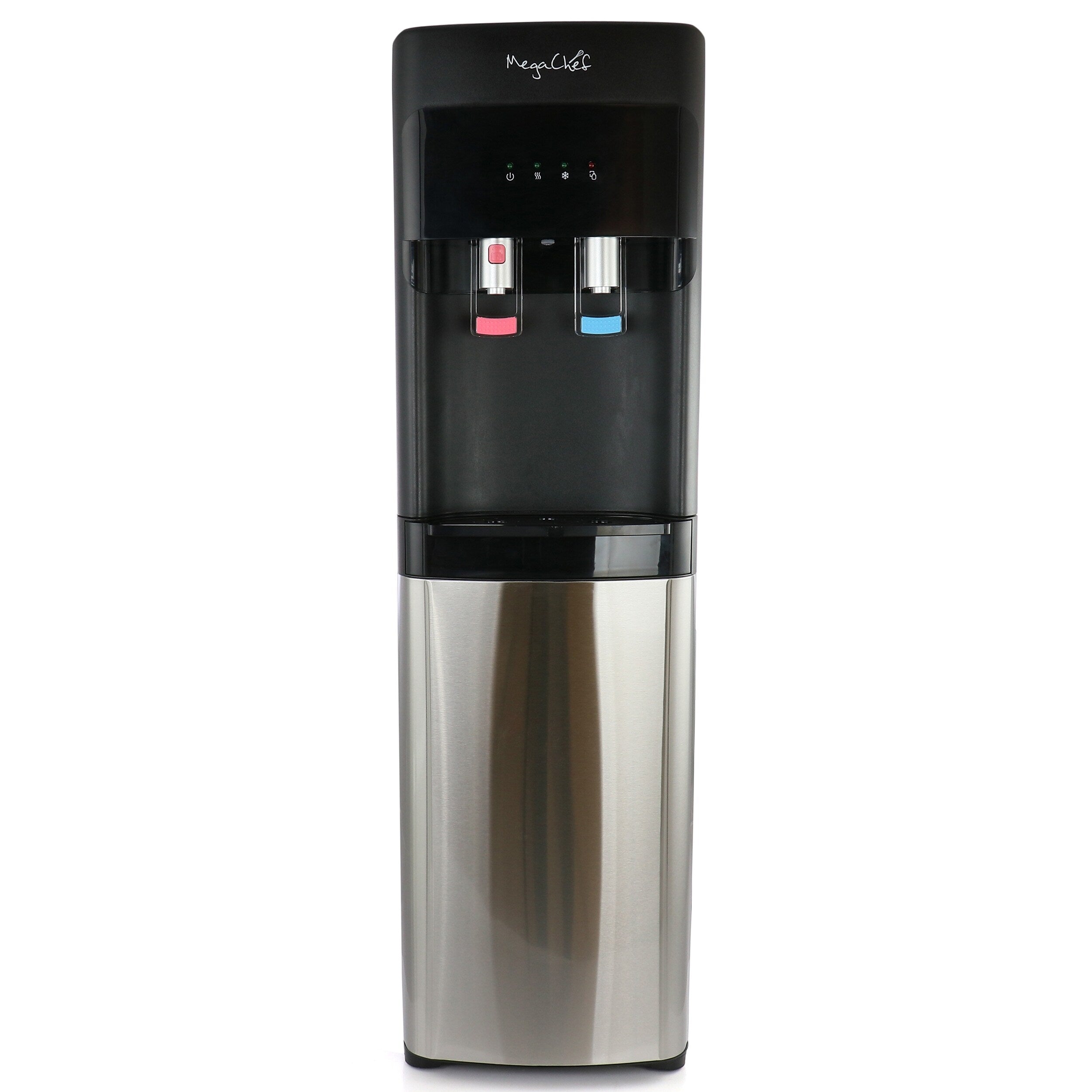 Distributeur d'eau chaude et froide MegaChef à chargement par le bas - 12 x 13,6 x 41