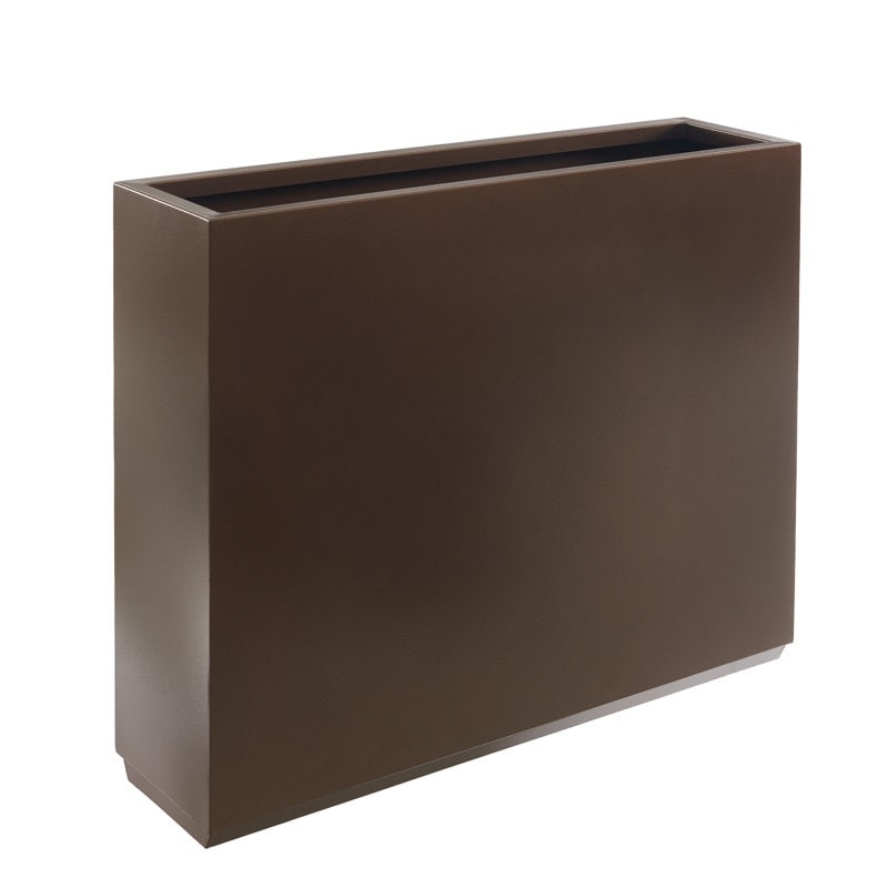 Jardinière métallique robuste pour plantes d'extérieur, 96 x 25 x 76 cm (L x l x H) - 96 x 76 x 25 cm (l x l x H)