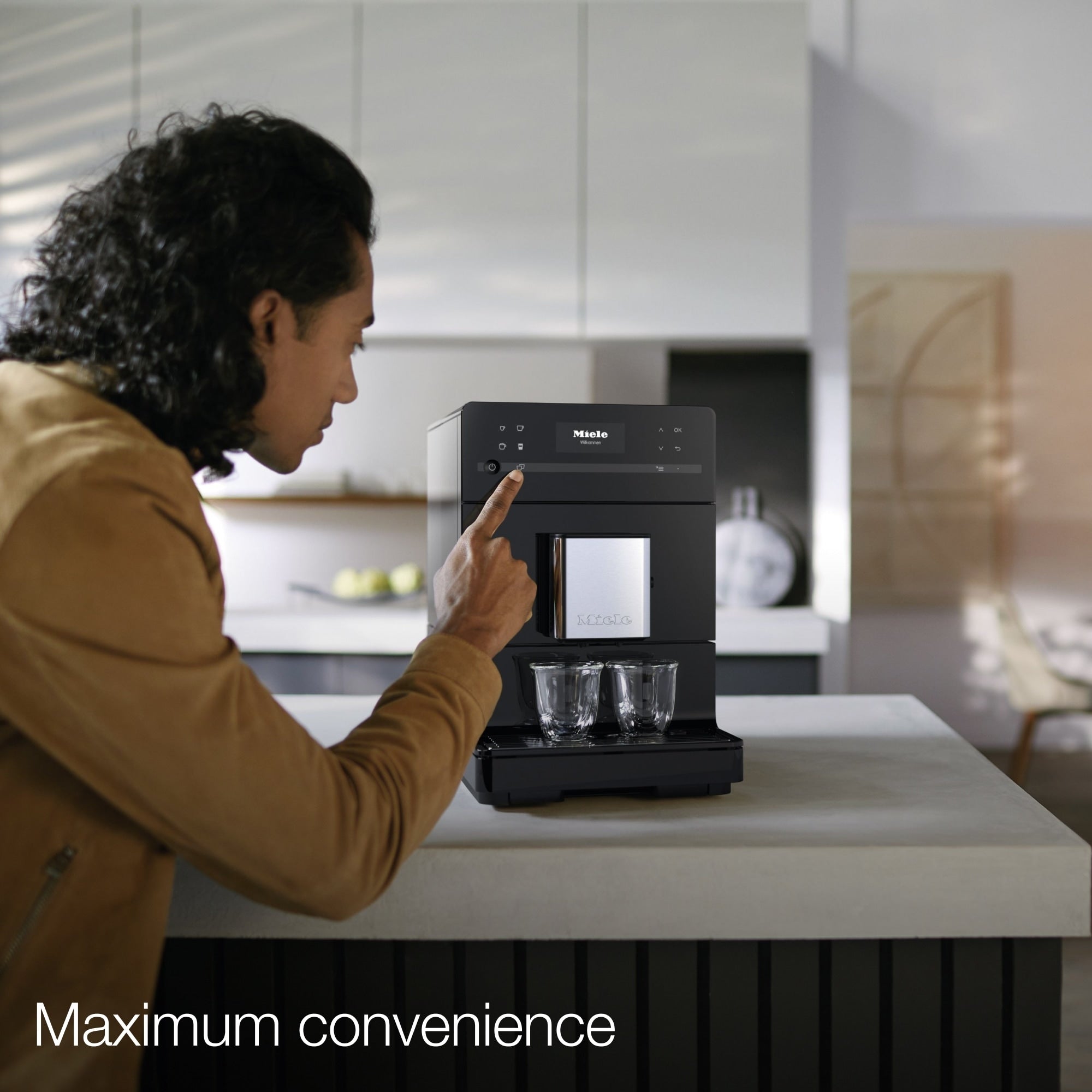Machine à café de comptoir Miele CM 5310 Silence - Noir obsidienne