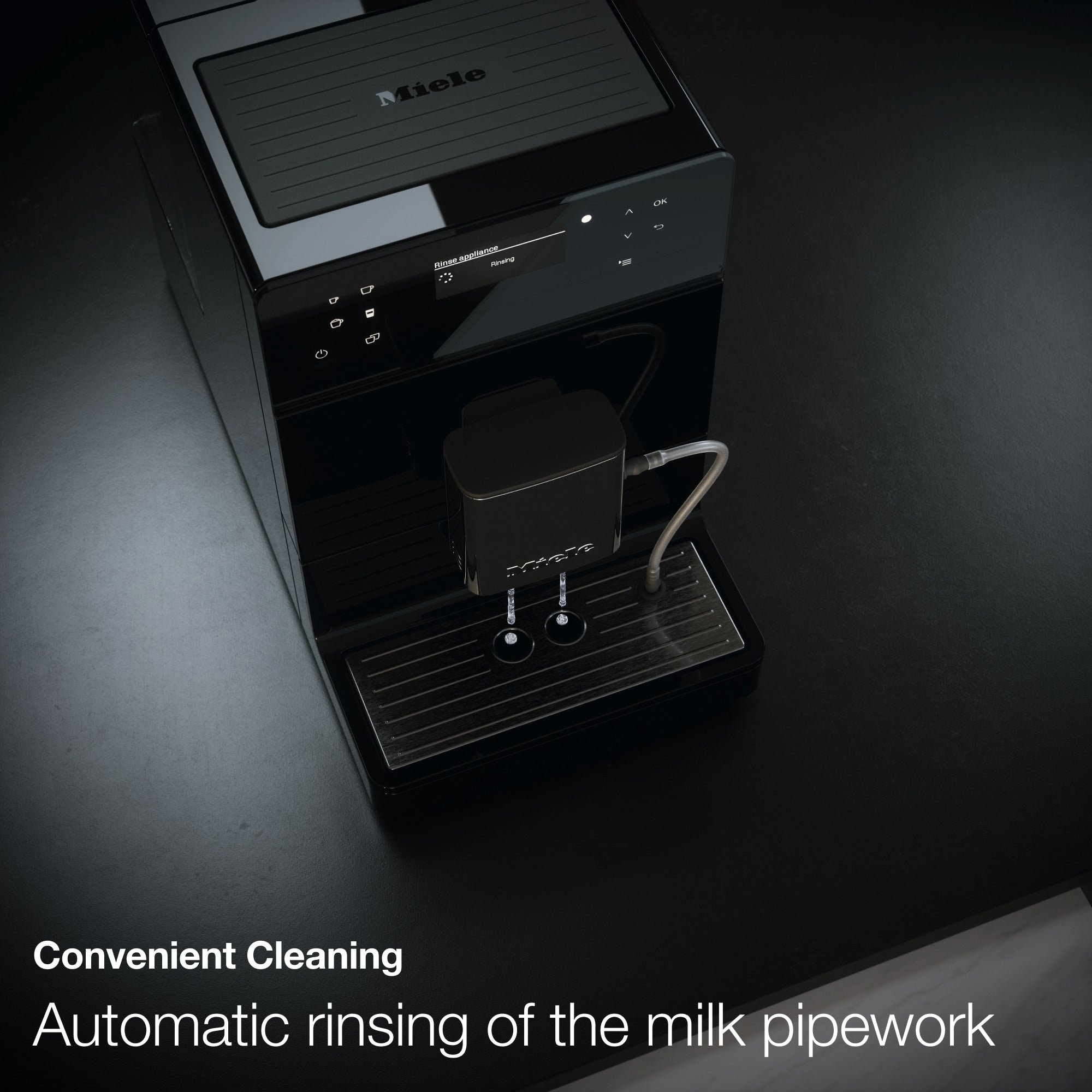 Machine à café de comptoir Miele CM 5310 Silence - Noir obsidienne