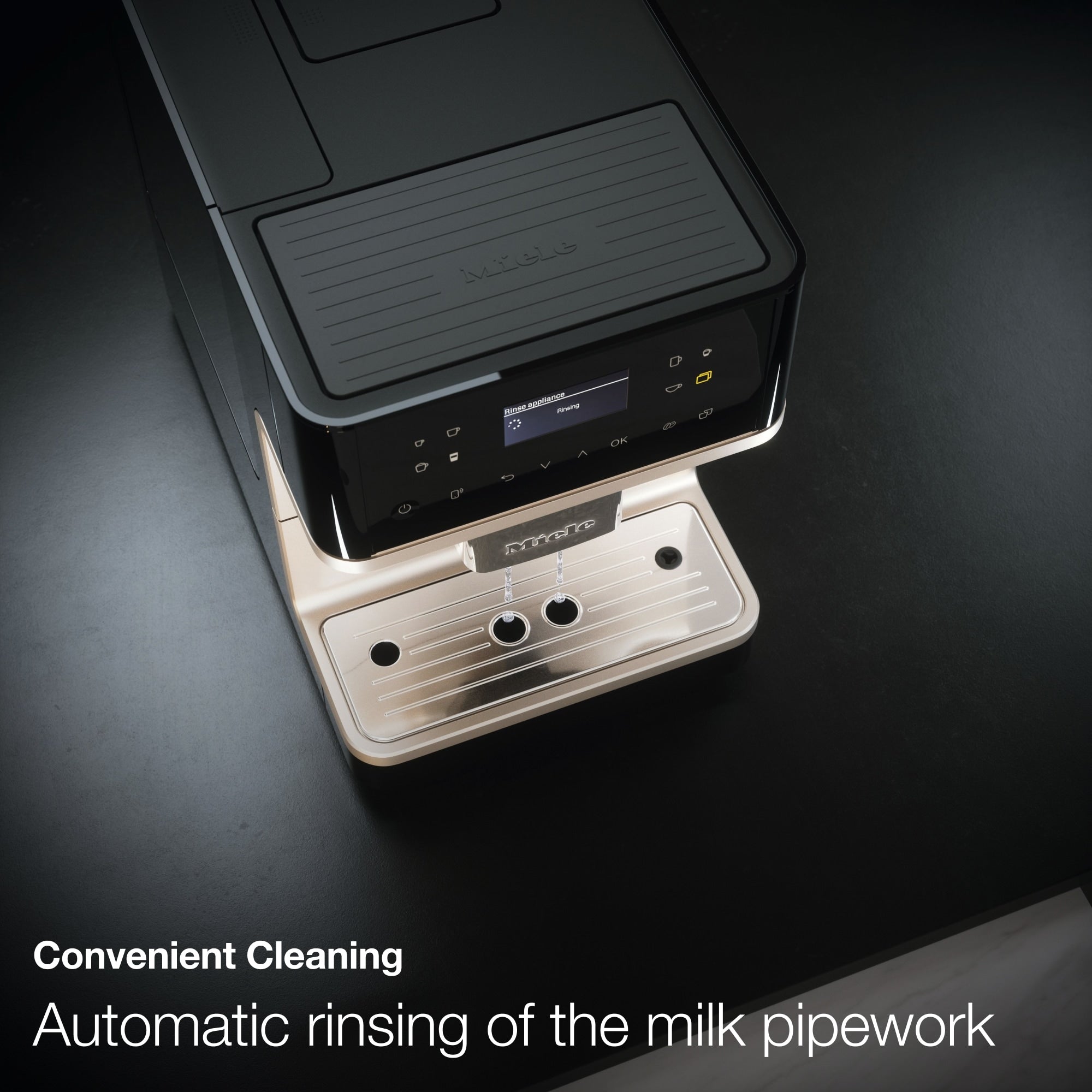 Machine à café de comptoir Miele CM 6160 MilkPerfection - Blanc Lotus