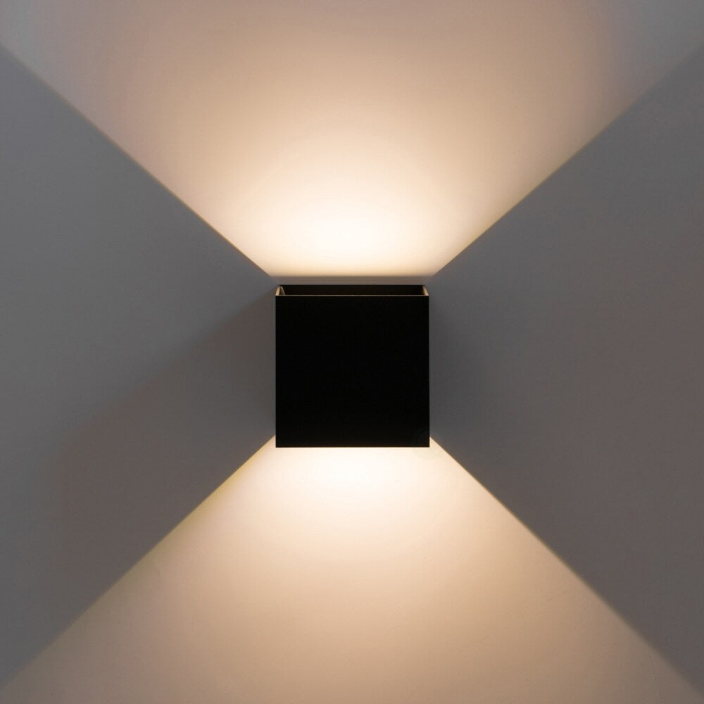 Modern Wall Sconce LED Waterproof Wall Lamp Aluminum with Adjustable Beam 10-Watt 4000K Cool White Indoor Outdoor