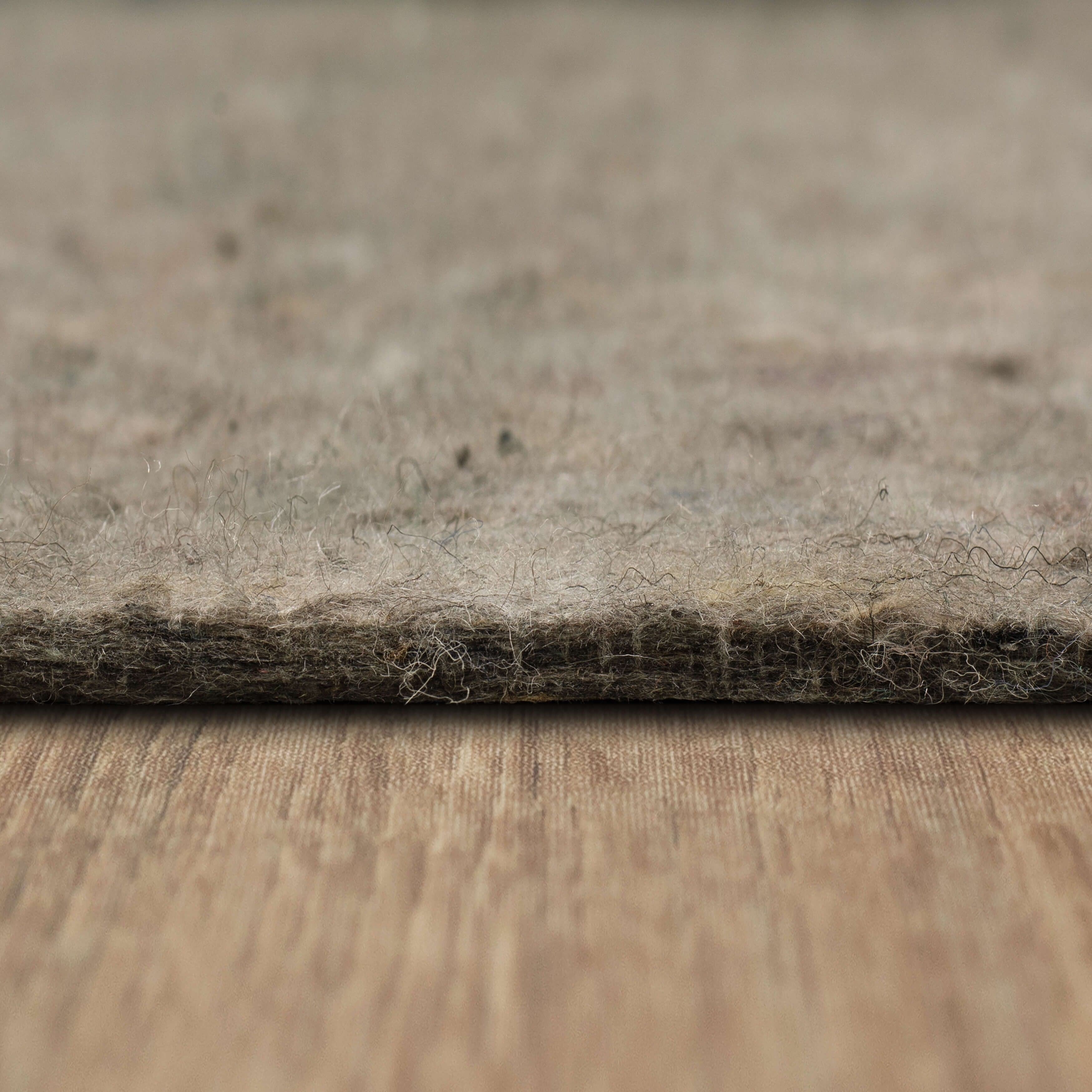 Mohawk Home Felt Rug Pad 3/8 Inch Thick Plush Comfort Cushion - Grey